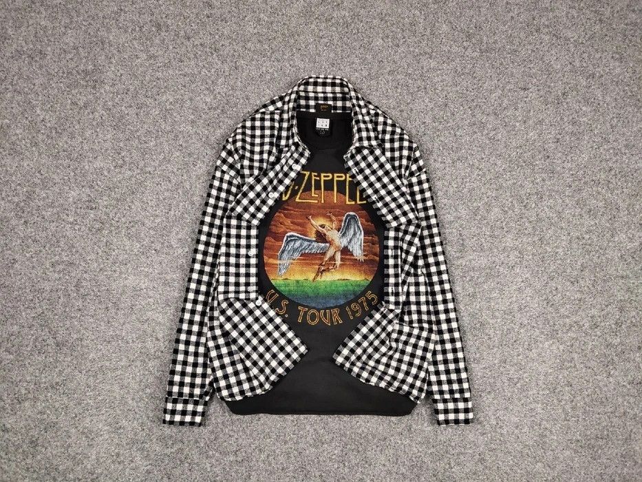 Flannel Vintage Flannel Shirt Travis Scott Style Streetwear Hype Size US L / EU 52-54 / 3 - 1 Thumbnail