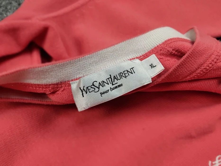 Yves Saint Laurent Vintage Yves Saint Laurent YSL logo light Coral Knit Sweater Size US XL / EU 56 / 4 - 8 Thumbnail