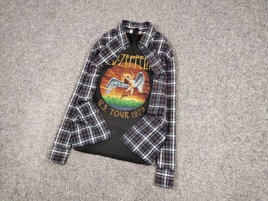 Flannel Vintage Flannel Shirt Travis Scott Style Size US XL / EU 56 / 4 - 2 Thumbnail
