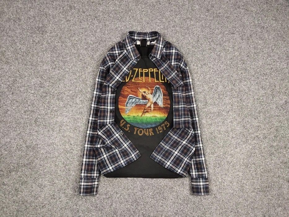 Flannel Vintage Flannel Shirt Travis Scott Style Size US XL / EU 56 / 4 - 1 Thumbnail
