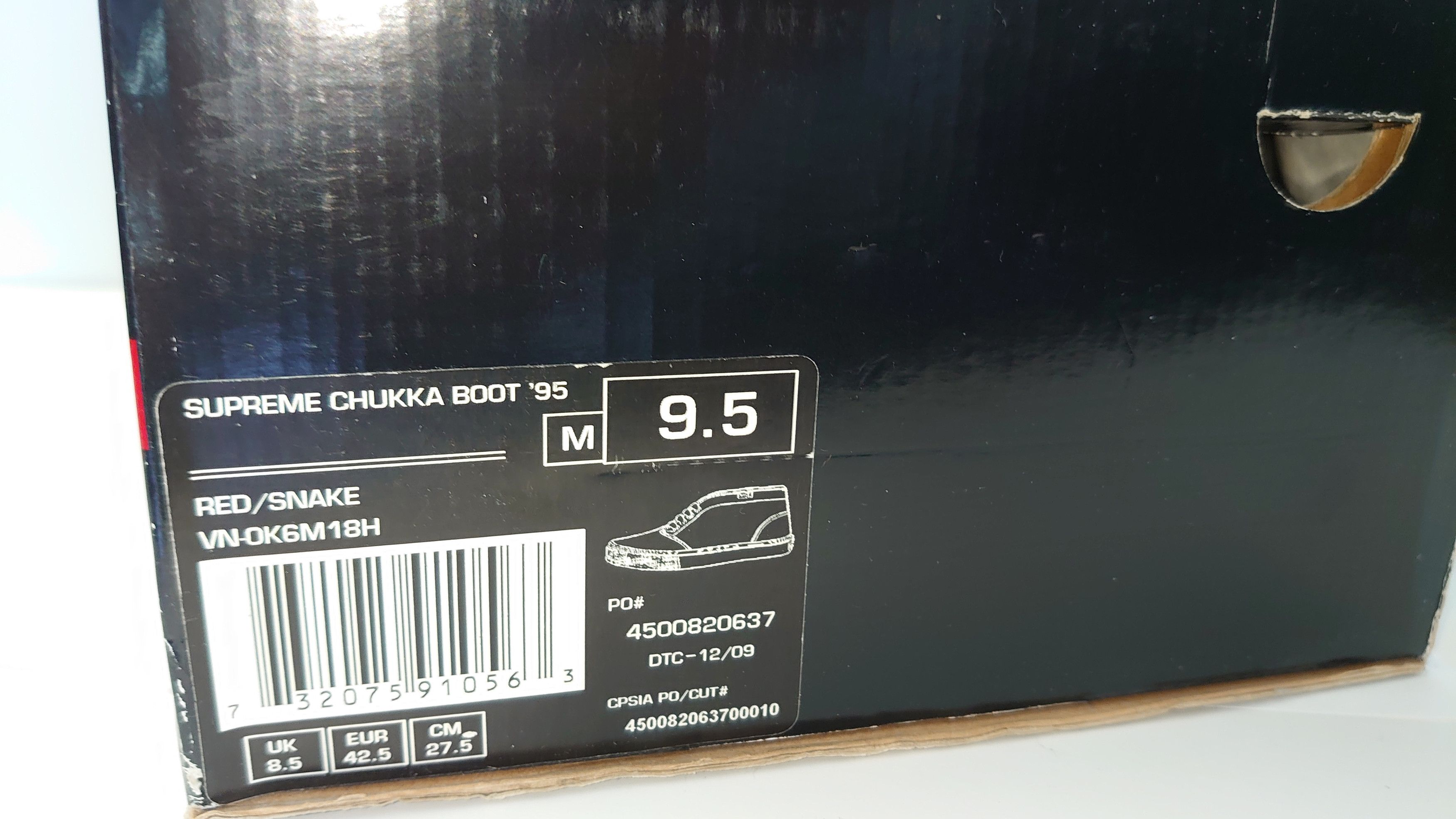 Vans Vans Vault Supreme Chukka Boot '95 Size US 9.5 / EU 42-43 - 10 Thumbnail
