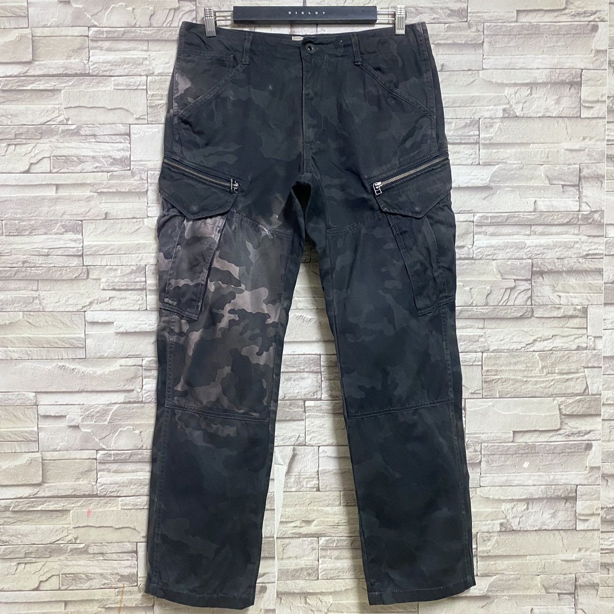 Avirex Avirex Camo Cargo Pants Size US 33 - 3 Thumbnail