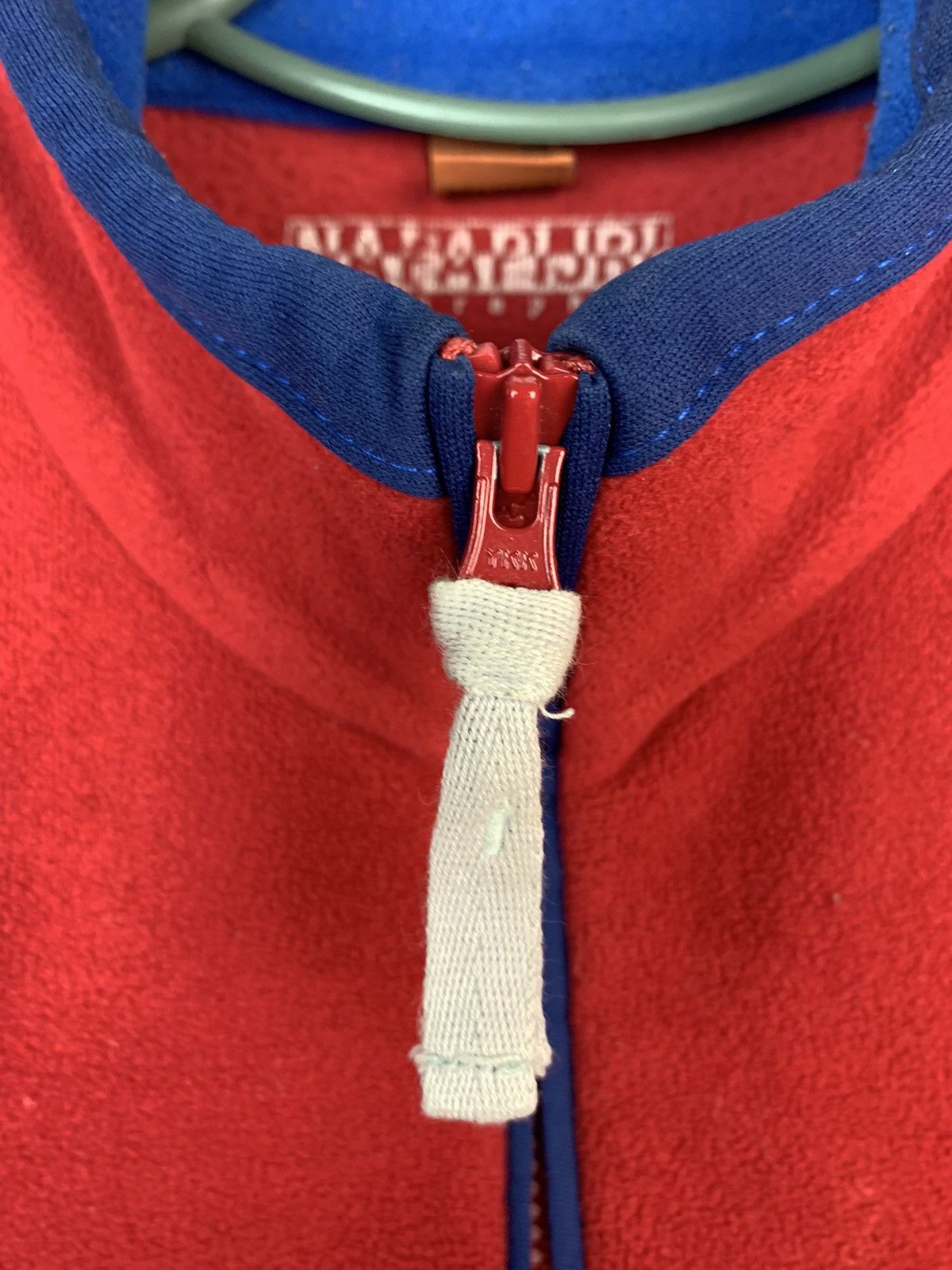 Napapijri × Vintage Napapijri Vintage Big Logo Fleece Jacket Size US S / EU 44-46 / 1 - 10 Thumbnail