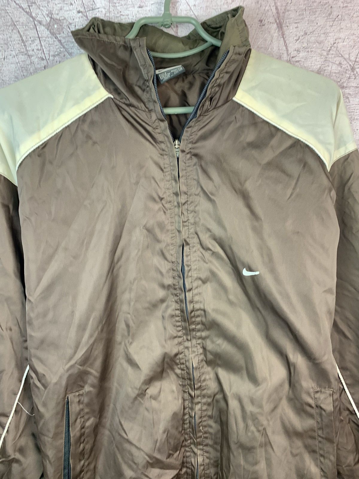 Nike × Vintage Nike 90s Vintage Mens Nylon Jacket Size US S / EU 44-46 / 1 - 4 Thumbnail