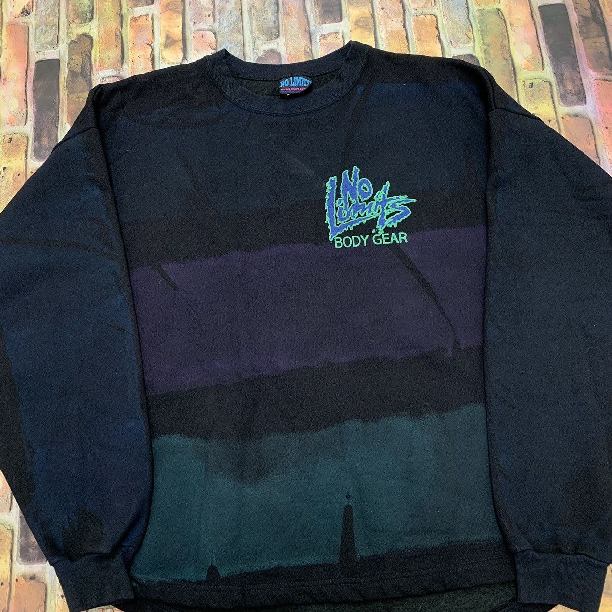 Vintage Vintage No Limits sweatshirt Size US XL / EU 56 / 4 - 3 Thumbnail