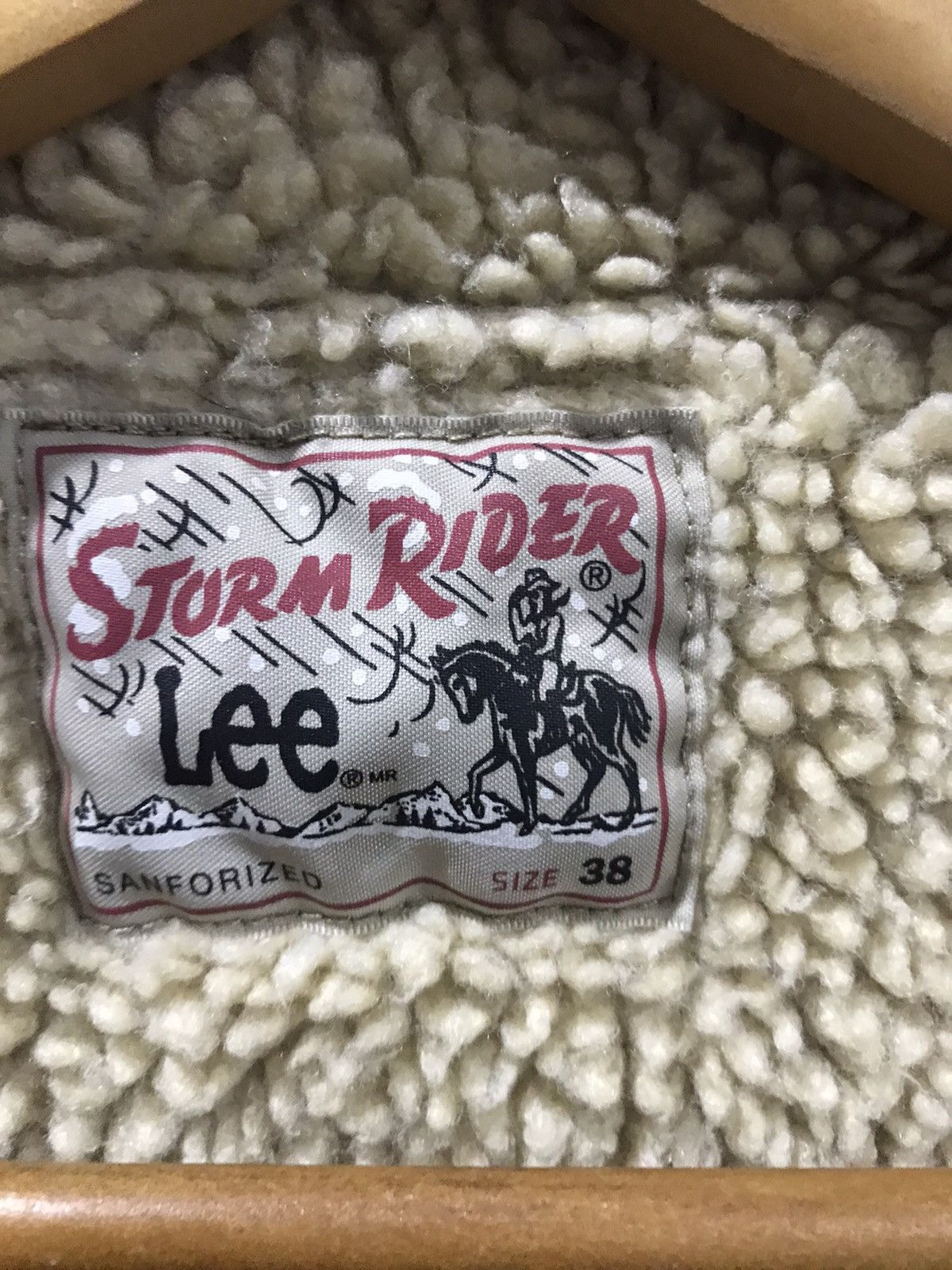 Lee × Vintage 🔥Vintage Lee Storm Rider Sherpa Jacket Size US L / EU 52-54 / 3 - 2 Thumbnail