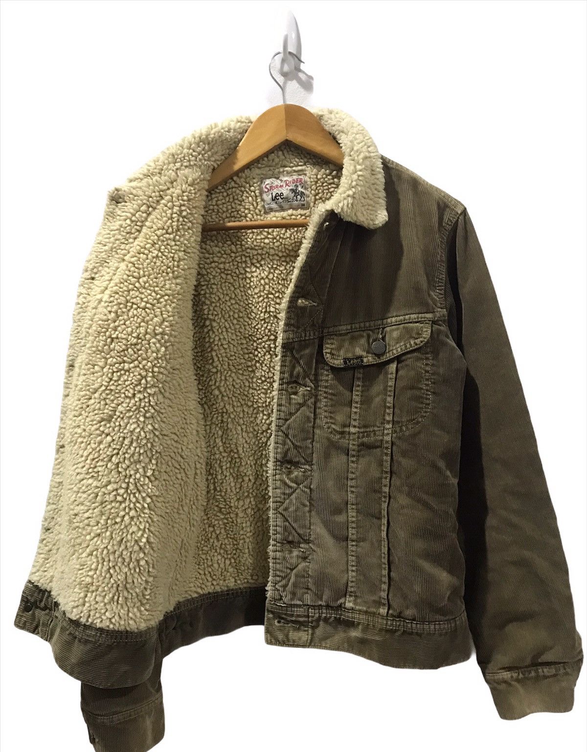 Lee × Vintage 🔥Vintage Lee Storm Rider Sherpa Jacket Size US L / EU 52-54 / 3 - 10 Thumbnail
