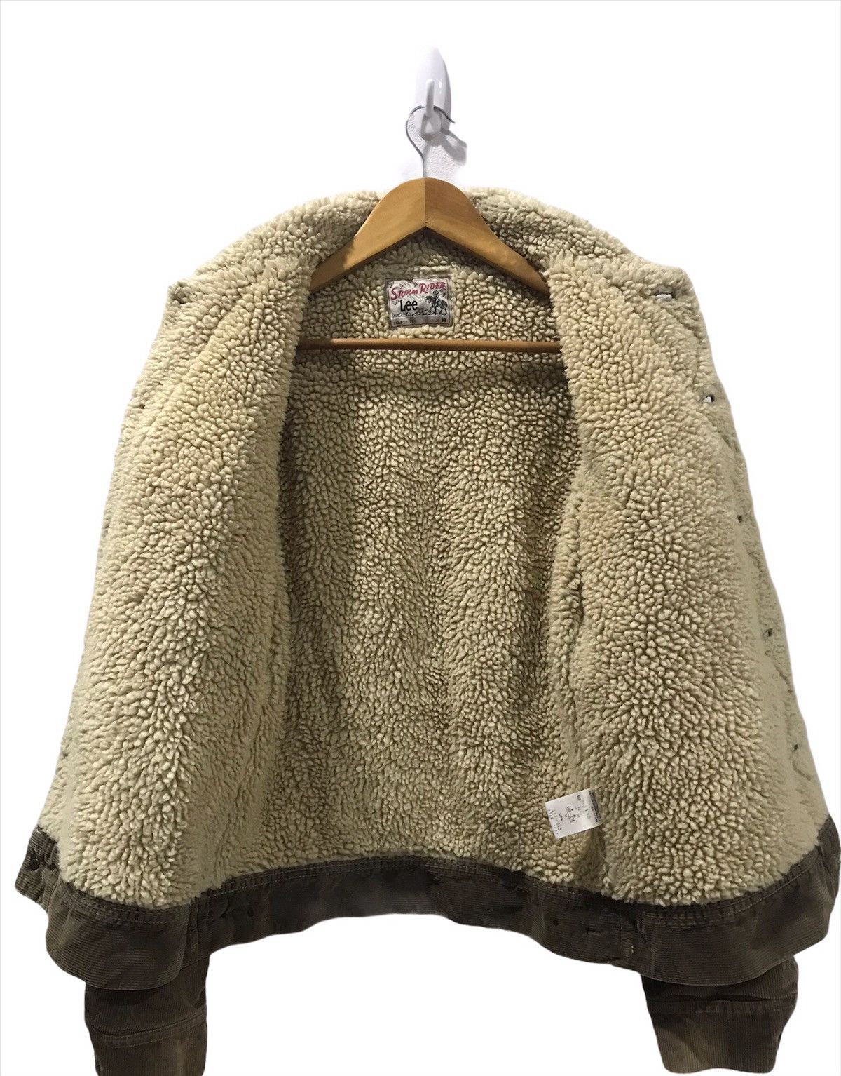 Lee × Vintage 🔥Vintage Lee Storm Rider Sherpa Jacket Size US L / EU 52-54 / 3 - 9 Thumbnail