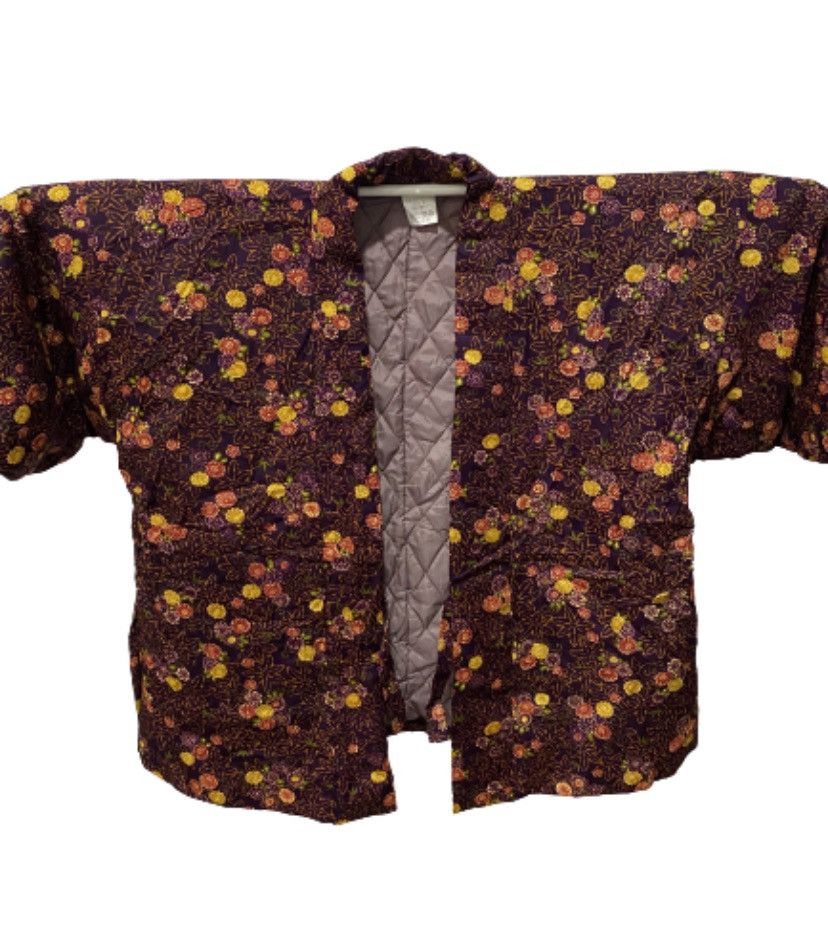 Japanese Brand × Vintage Overdyed kimono floral jacket japanese traditional Size US L / EU 52-54 / 3 - 2 Thumbnail
