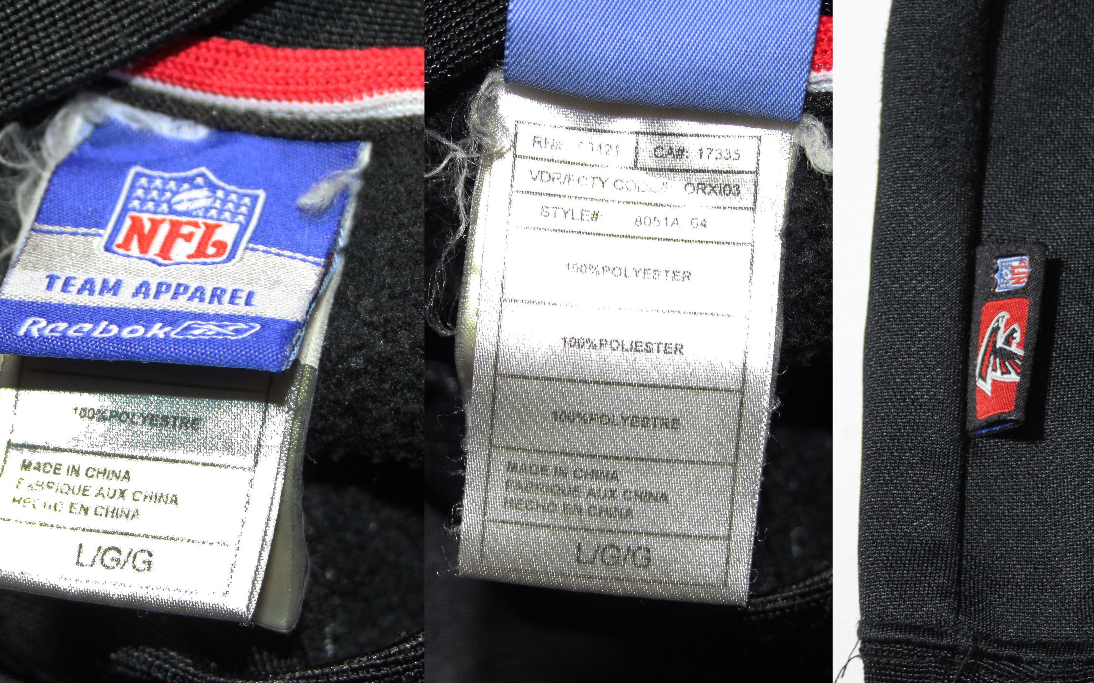 NFL Nfl Atlanta Falcons team rebook sweatshirt shirt Size US L / EU 52-54 / 3 - 6 Thumbnail