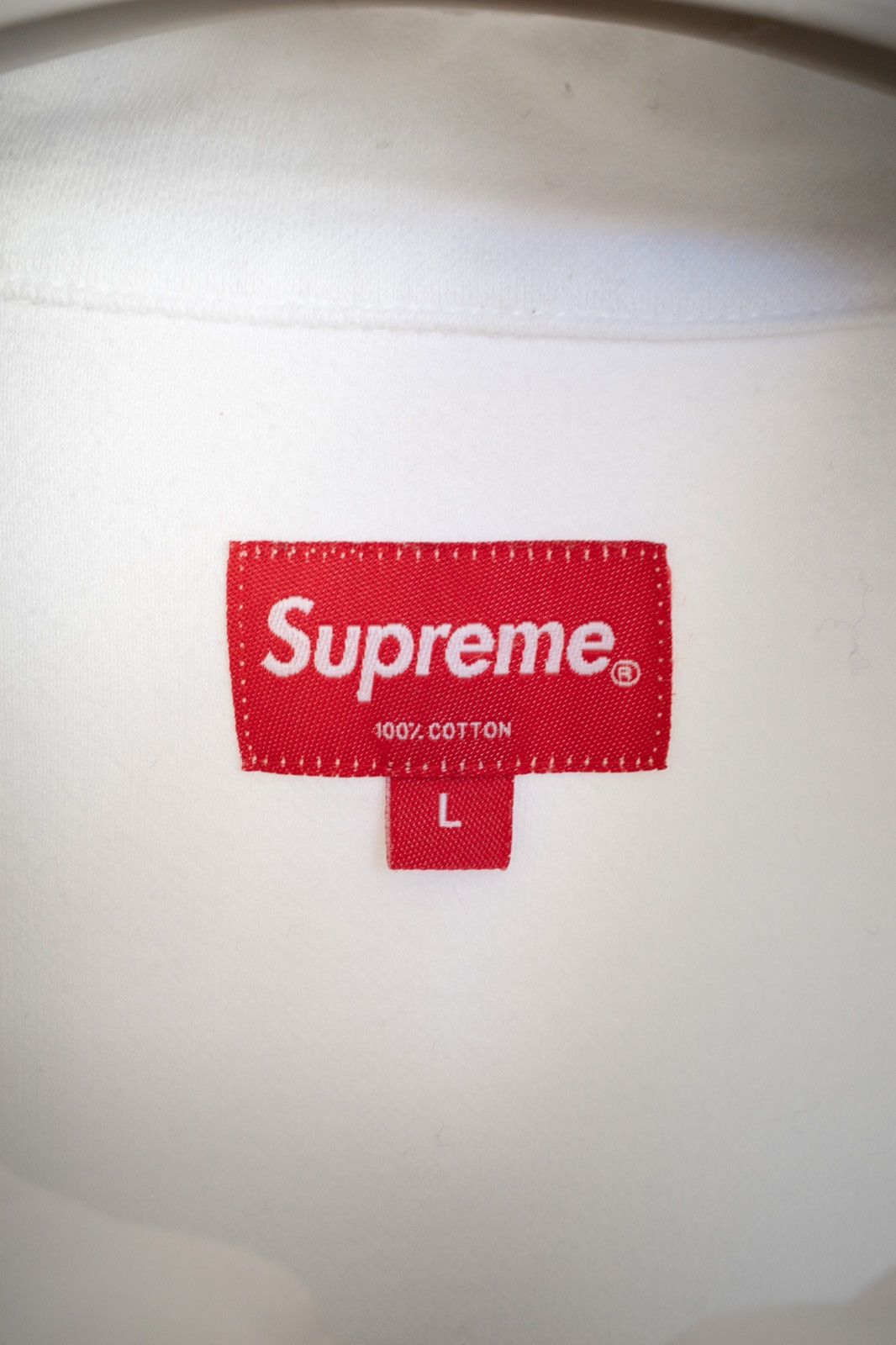 Supreme Supreme World Famous Quarter Zip - White - L Size US L / EU 52-54 / 3 - 10 Thumbnail