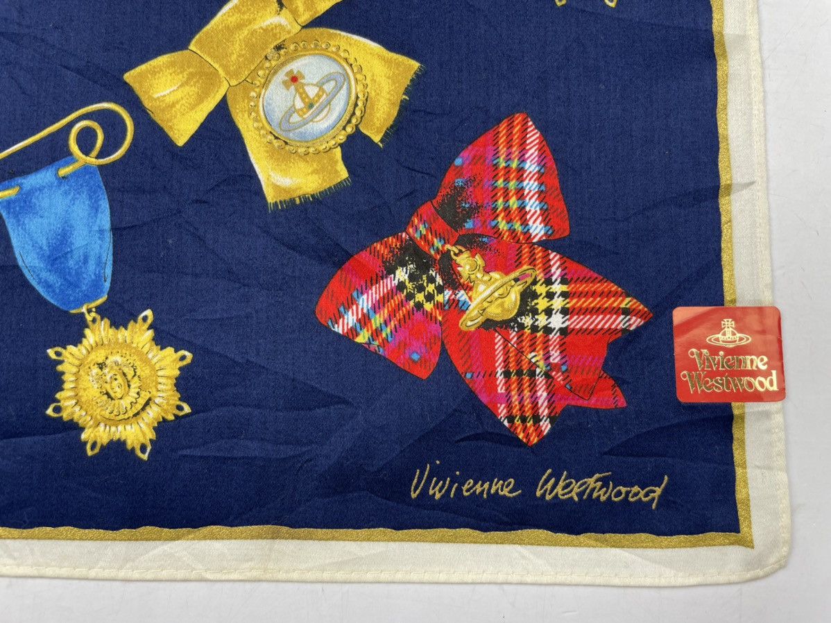 Vivienne Westwood VIVIENNE WESTWOOD BANDANNA HANDKERCHIEF NECKERCHIEF- TC 21 Size ONE SIZE - 4 Thumbnail