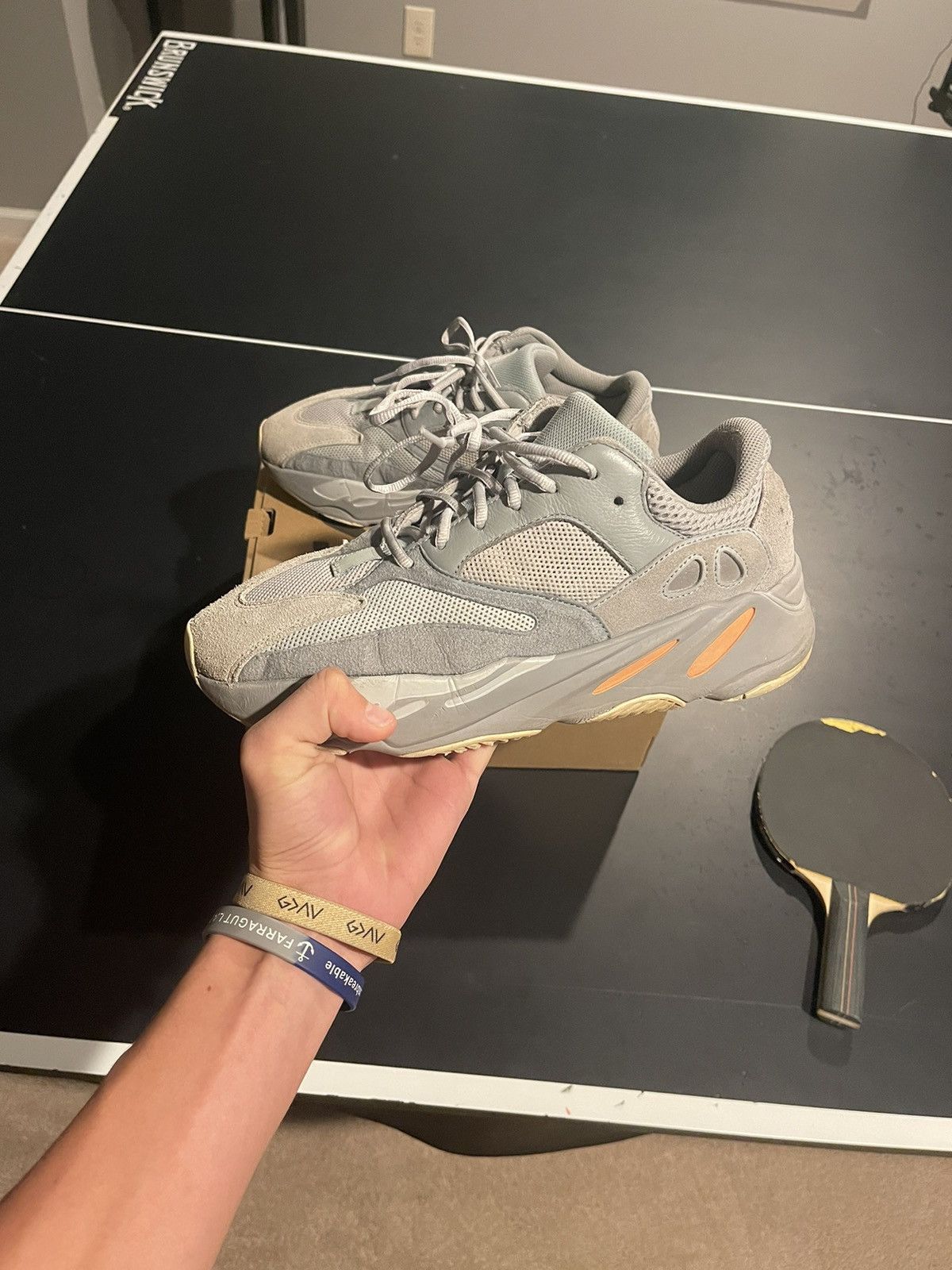 Adidas × Kanye West Yeezy 700 inertia | Grailed
