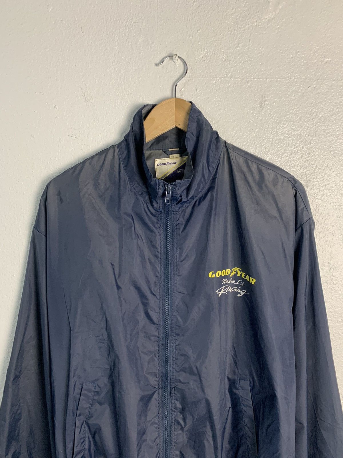 Japanese Brand Vintage Good Year F1 Racing Nylon Jacket Size US L / EU 52-54 / 3 - 9 Thumbnail