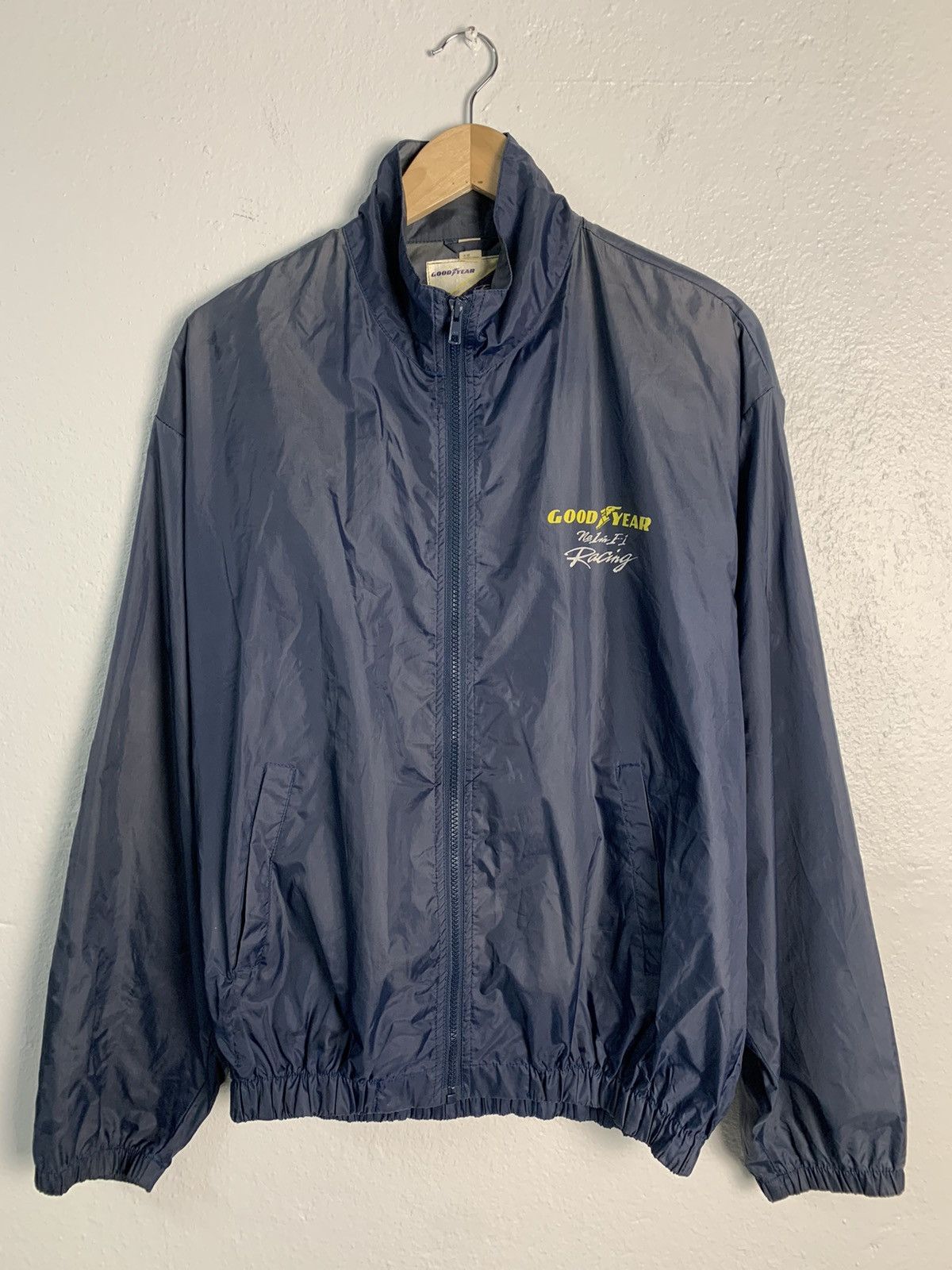 Japanese Brand Vintage Good Year F1 Racing Nylon Jacket Size US L / EU 52-54 / 3 - 6 Thumbnail