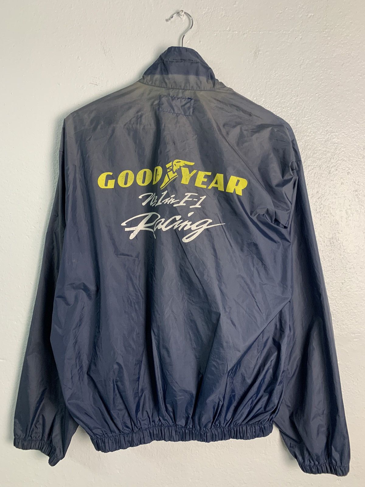 image of Good Year F1 Racing Nylon Jacket in Blue, Men's (Size Large)