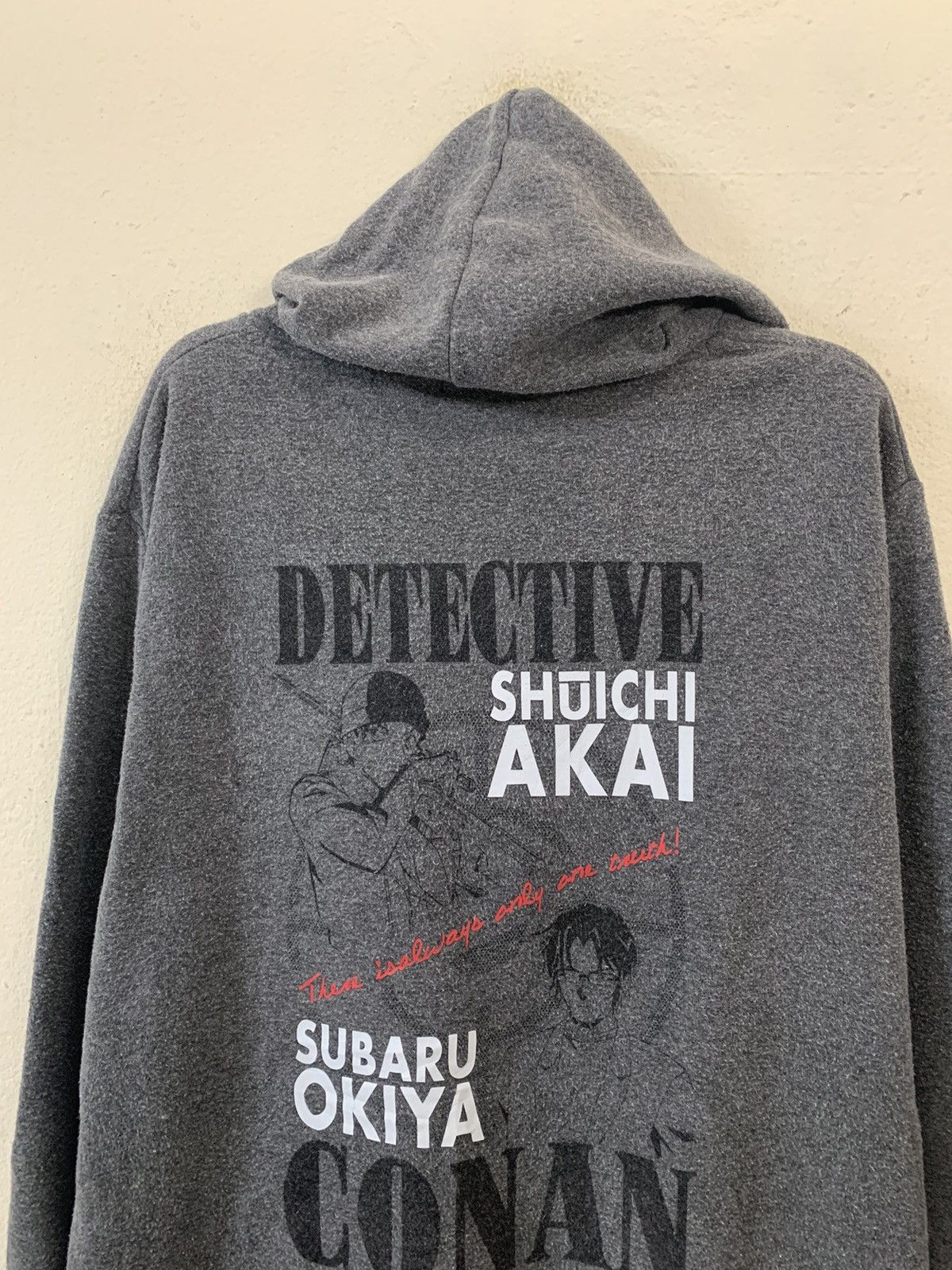 Anime Vintage Anima Detective Conan Hoodie Size US XL / EU 56 / 4 - 4 Thumbnail