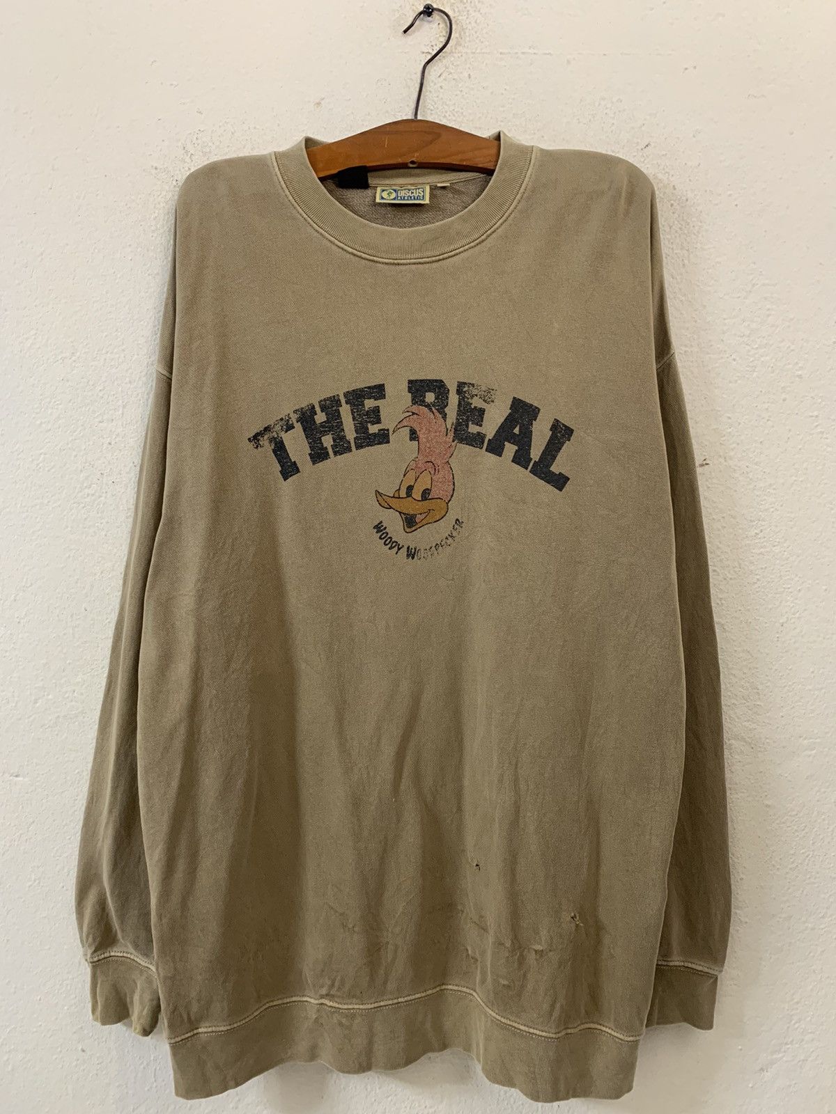 Vintage Discuss Athletic Woody Woodpecker Sweatshirt