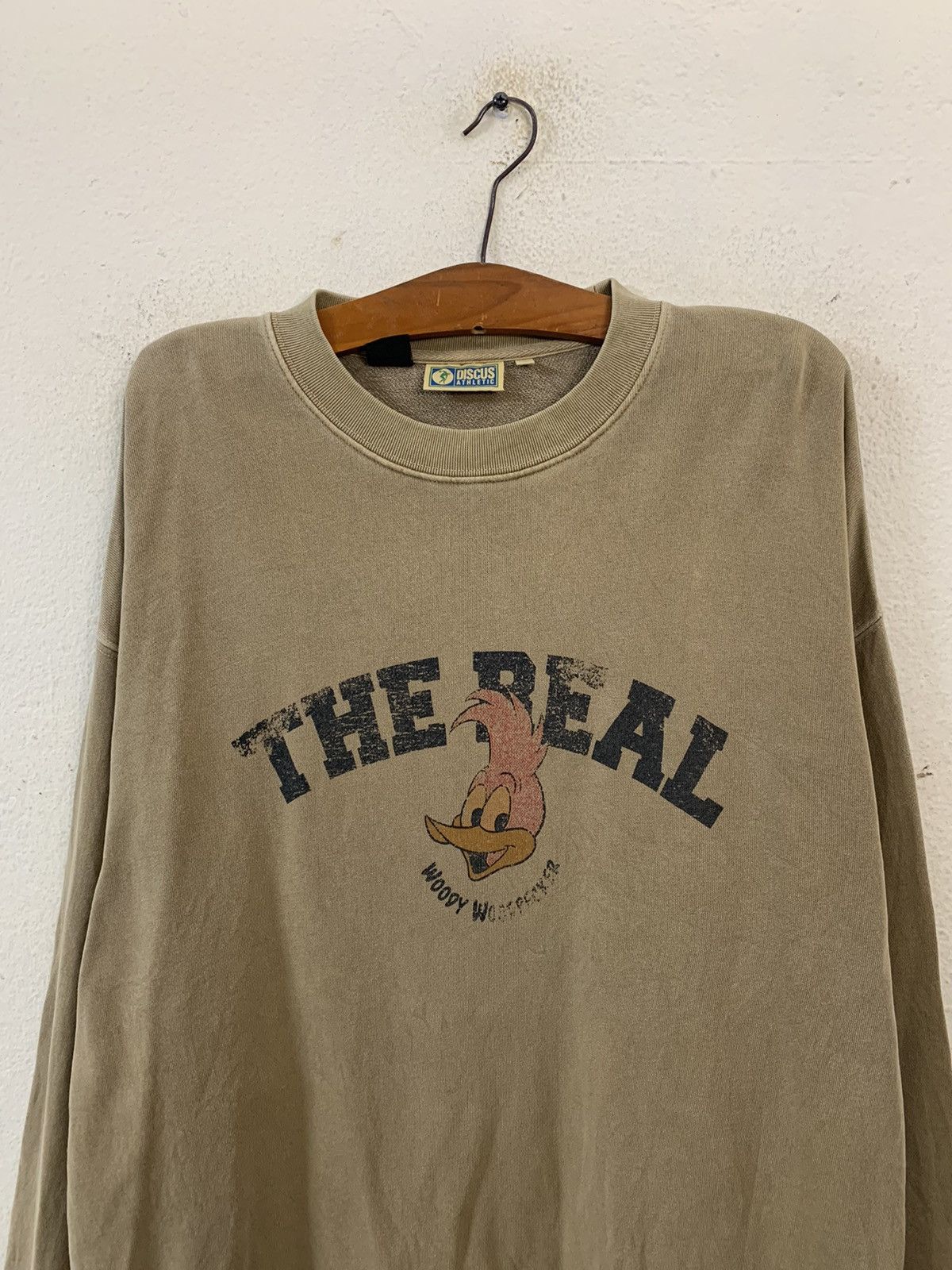 Japanese Brand Vintage Discuss Athletic Woody Woodpecker Sweatshirt Size US XL / EU 56 / 4 - 4 Thumbnail