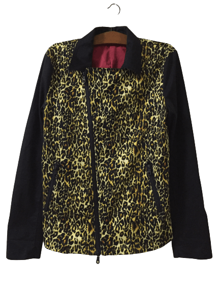 Japanese Brand Rare! Japanese Brand Leopard Design Full Print Jacket Size M / US 6-8 / IT 42-44 - 1 Thumbnail