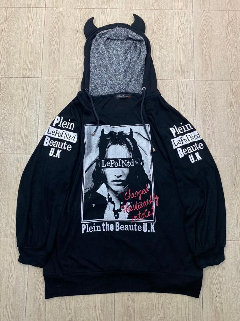 Beauty Beast × Japanese Brand × Seditionaries Plein Beaute Halloween Hoodie Size XL / US 12-14 / IT 48-50 - 1 Thumbnail