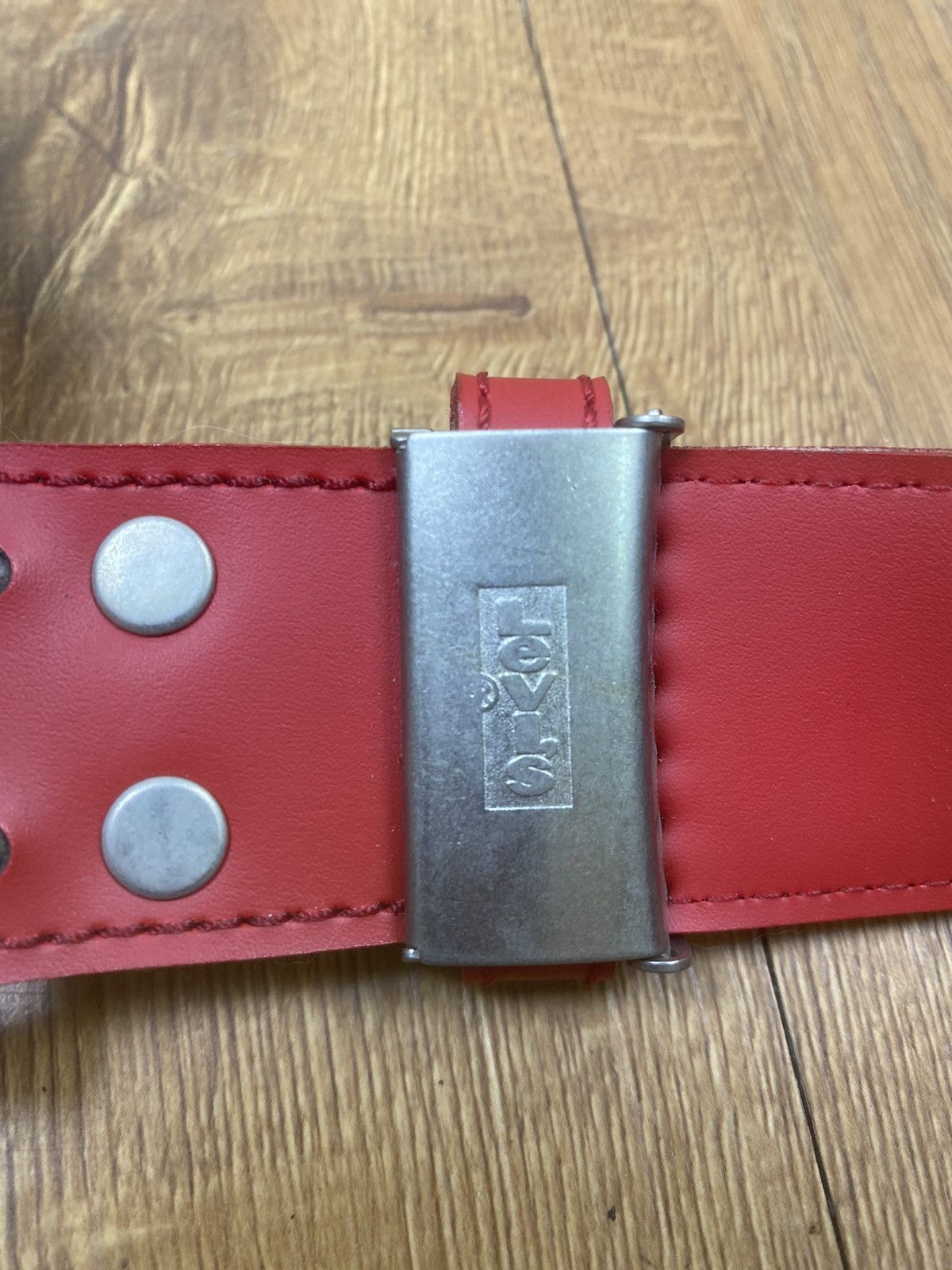 Levi's Vintage Levi’s Leather Belt Size ONE SIZE - 3 Thumbnail