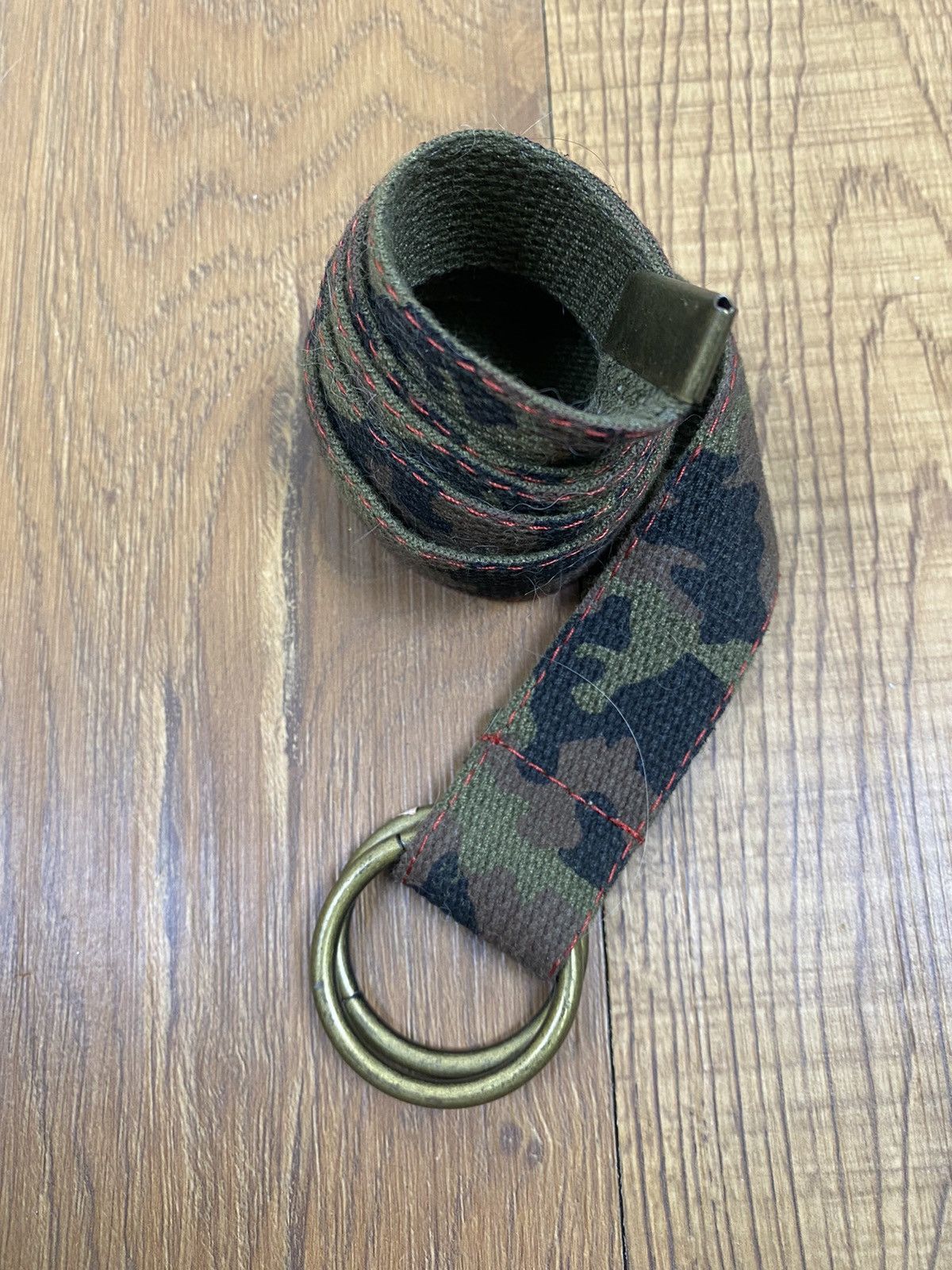 Other Vintage Military Camo Belt Size ONE SIZE - 3 Thumbnail
