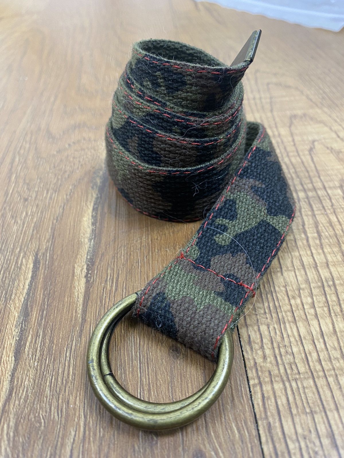 Other Vintage Military Camo Belt Size ONE SIZE - 1 Thumbnail
