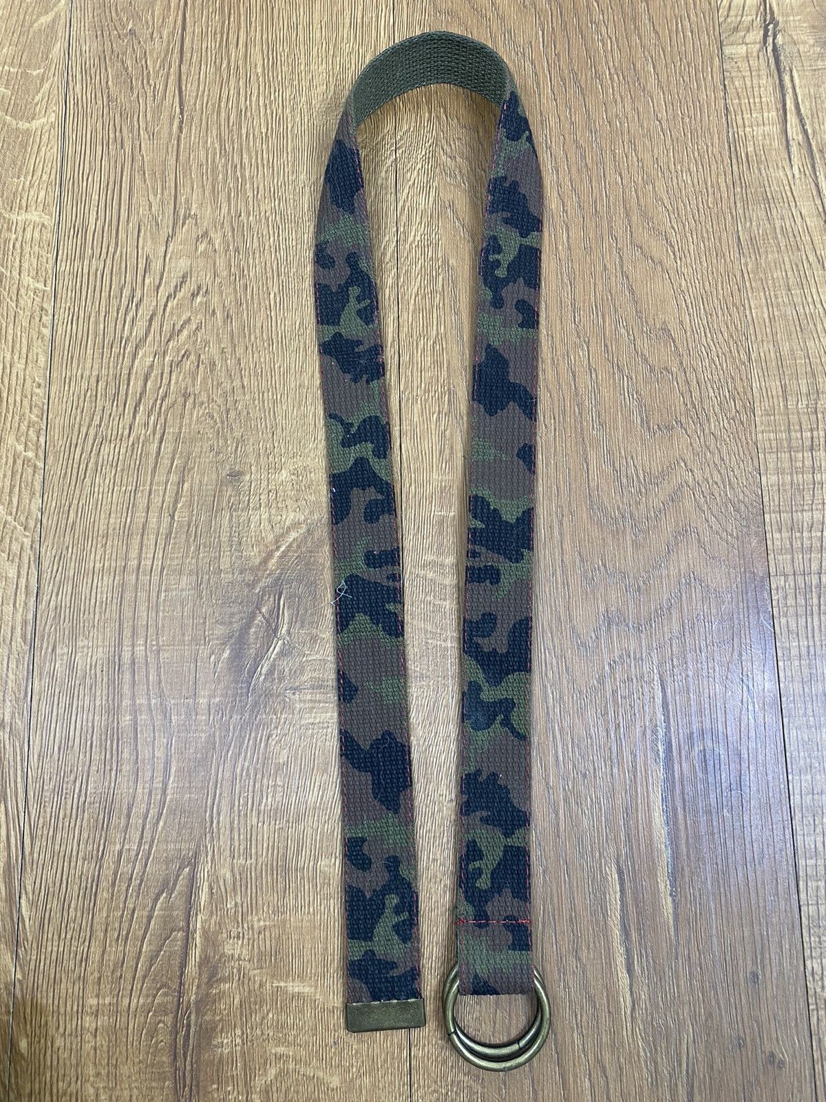 Other Vintage Military Camo Belt Size ONE SIZE - 2 Thumbnail
