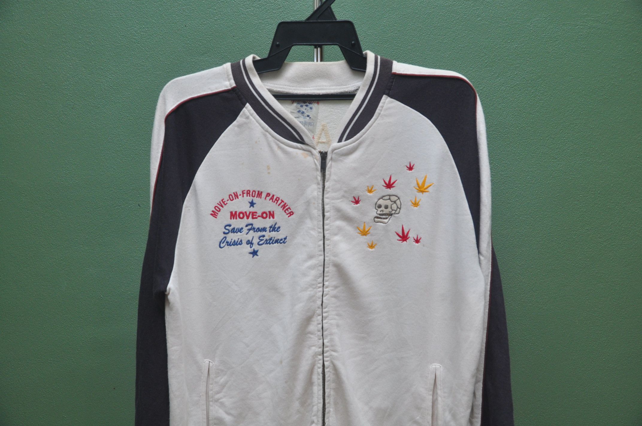 Designer × Japanese Brand × Vintage Sukajan Japanese Marijuana Sweater Size US L / EU 52-54 / 3 - 3 Thumbnail