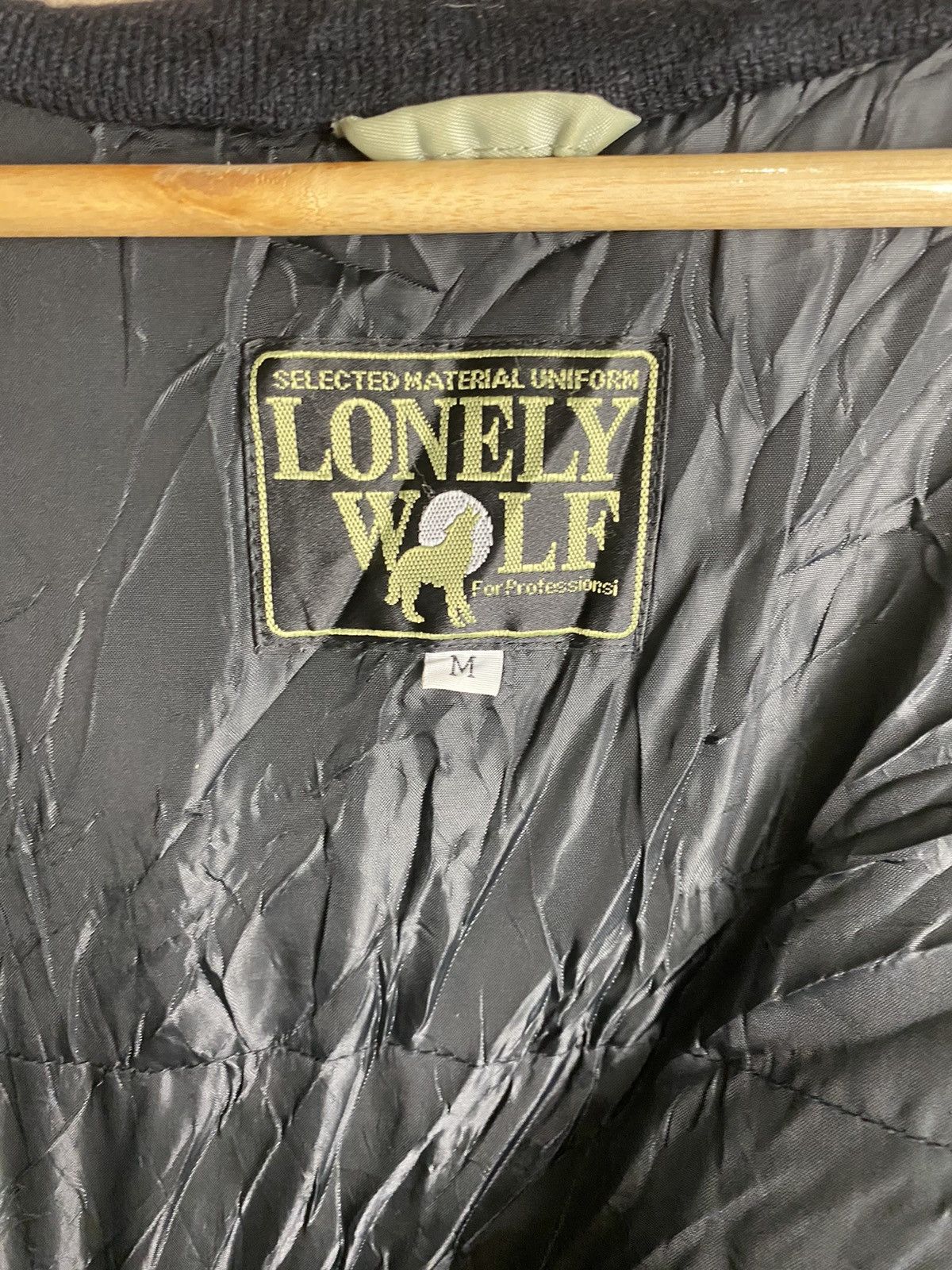 Vintage Lonenly Wolf Bomber Tactical Pocket Jacket Size US M / EU 48-50 / 2 - 15 Thumbnail