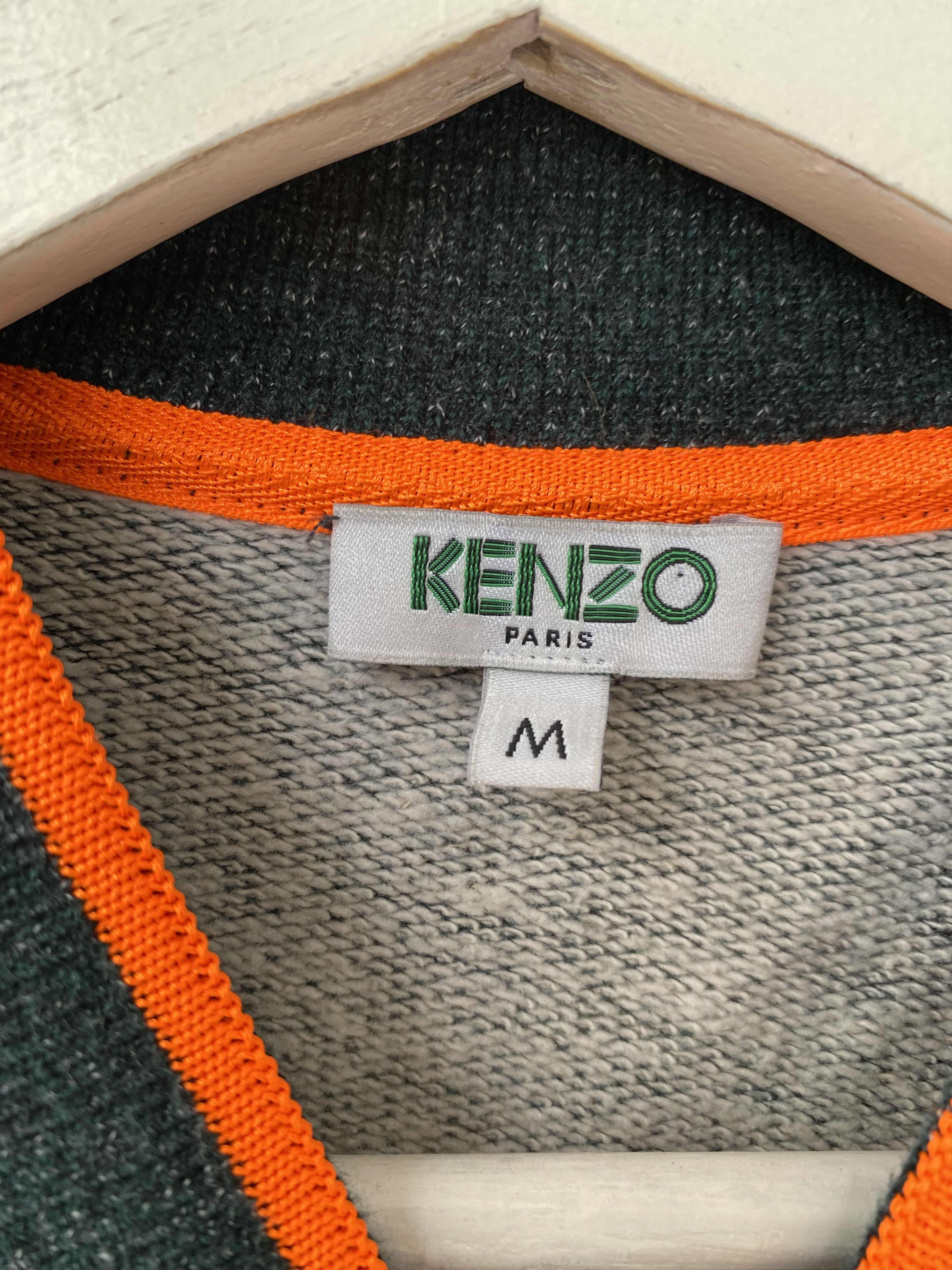 Kenzo Tiger logo patch sweatshirt Size US M / EU 48-50 / 2 - 3 Thumbnail