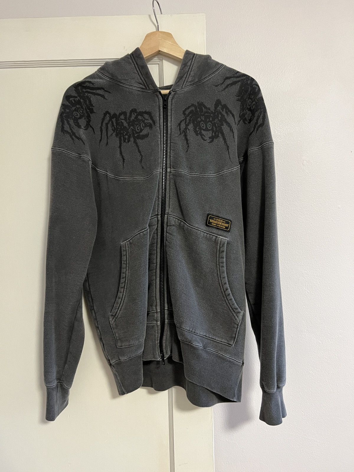 Neighborhood × Number (N)ine RARE NEIGHBORHOOD TARANTULA ZIP