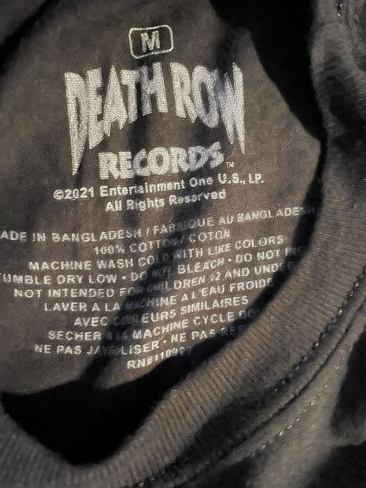 Other Death Row Records T-Shirt Size US M / EU 48-50 / 2 - 3 Thumbnail