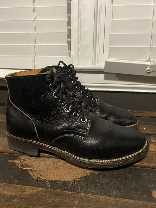 Viberg 2040 Service Boot in Shinki black horsebutt | Grailed