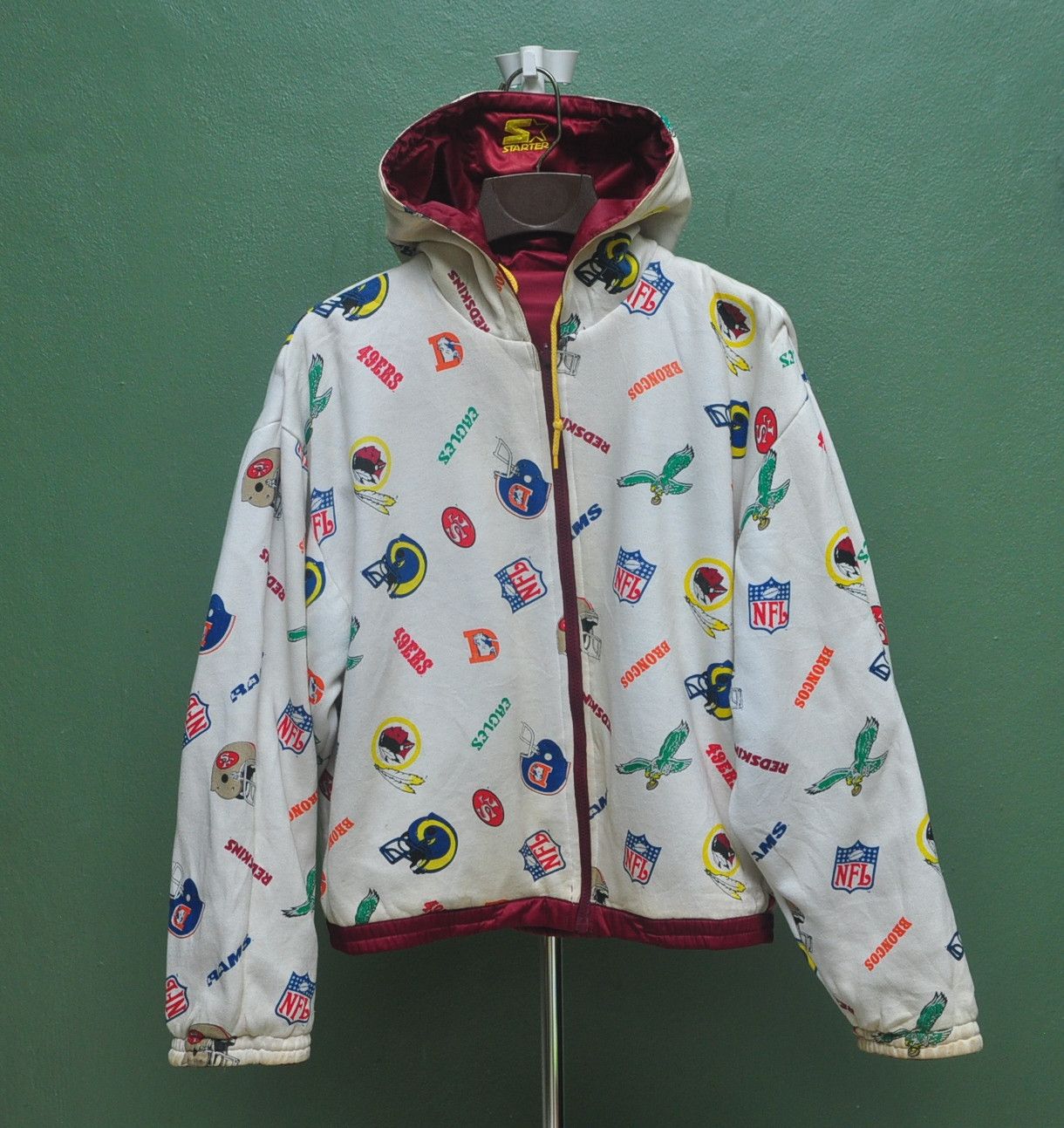 NFL × Vintage Vintage Redskin NFL Starter Embroided Designer Fashion Style Size US L / EU 52-54 / 3 - 8 Thumbnail
