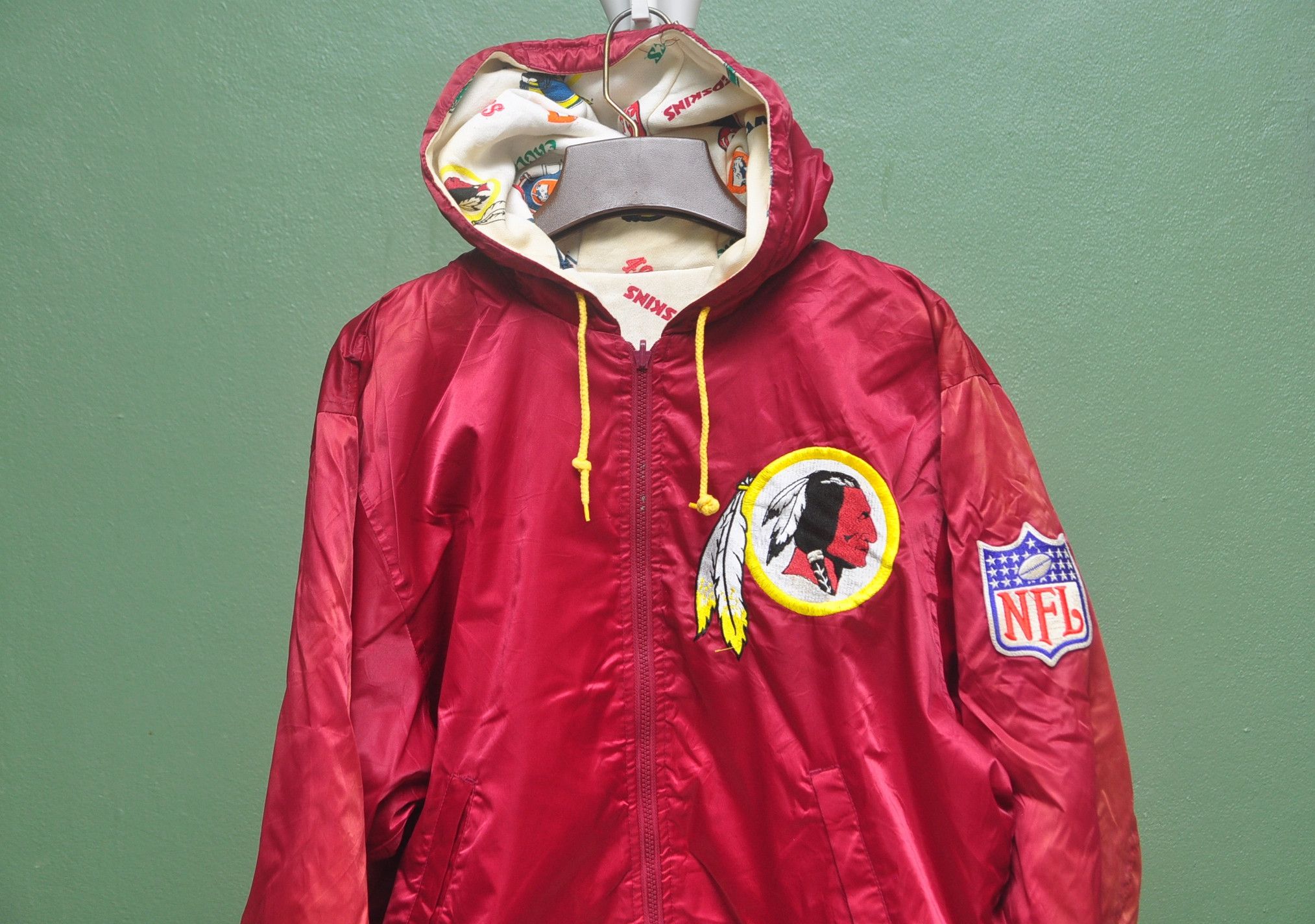 NFL × Vintage Vintage Redskin NFL Starter Embroided Designer Fashion Style Size US L / EU 52-54 / 3 - 3 Thumbnail