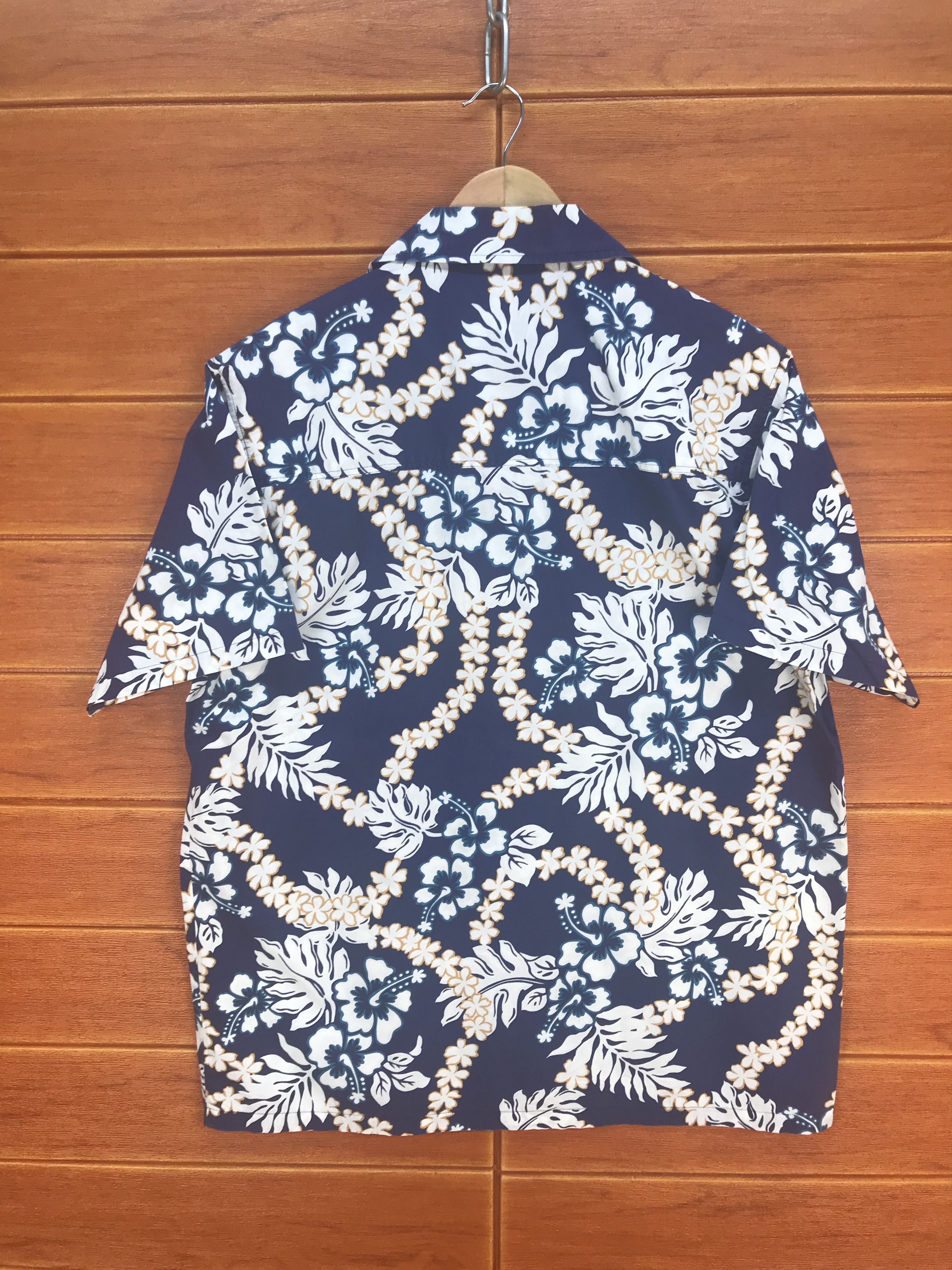 Bullhead Denim Co. Vintage Bullhead Island Series Oversize Hawaiian Shirt Size US S / EU 44-46 / 1 - 6 Thumbnail