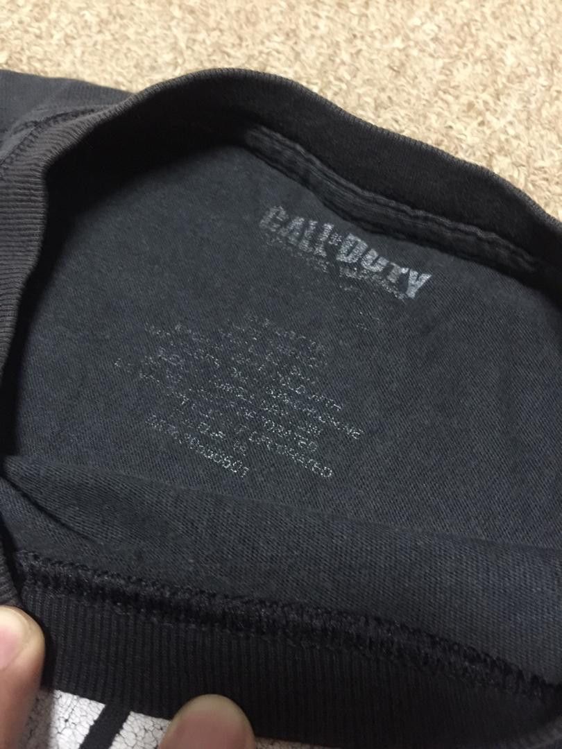 Japanese Brand Vintage Call Of Duty Advance Warfare Black Colour Shirt Size US M / EU 48-50 / 2 - 6 Thumbnail