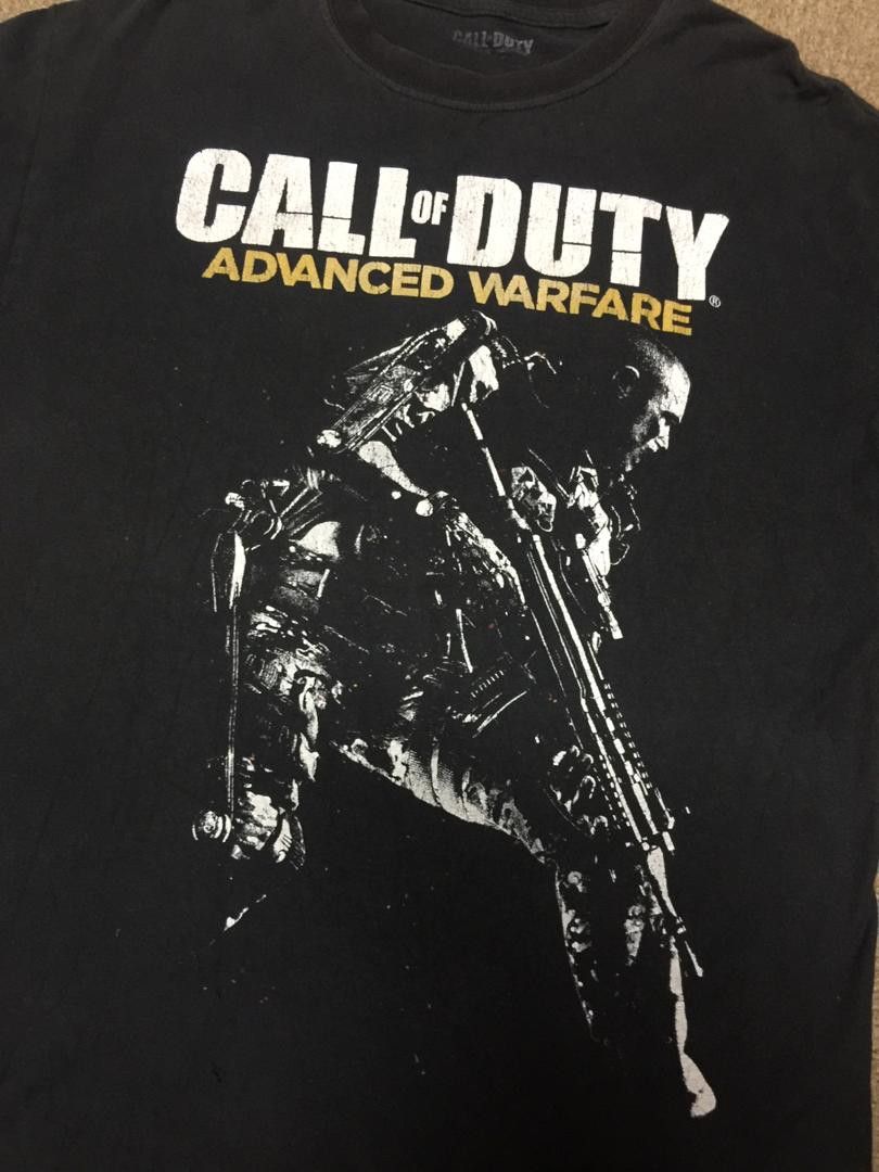 Japanese Brand Vintage Call Of Duty Advance Warfare Black Colour Shirt Size US M / EU 48-50 / 2 - 5 Thumbnail
