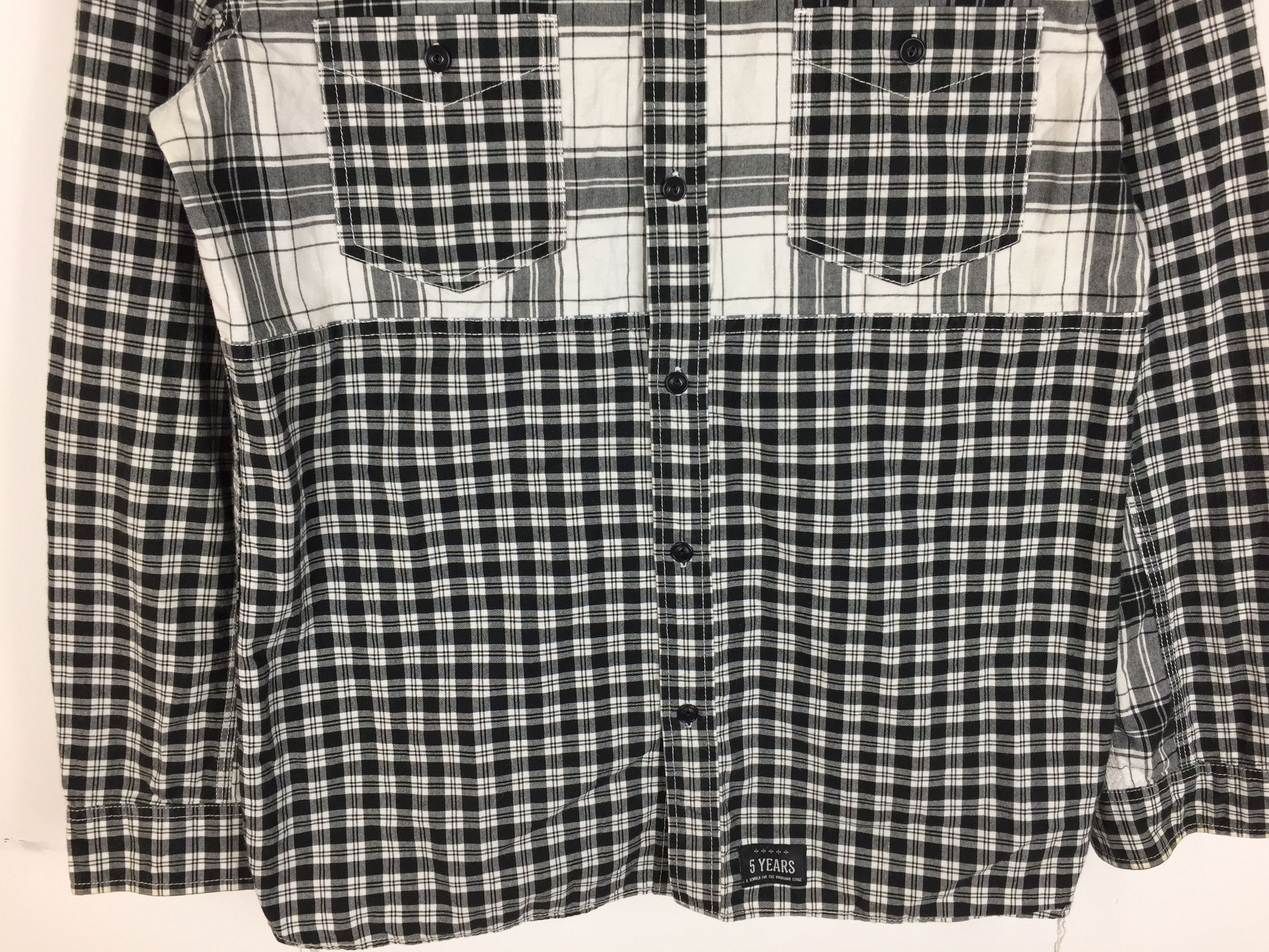 Goodhood AW12 Goodhood x R.Newbold patchwork button up Size US M / EU 48-50 / 2 - 4 Thumbnail