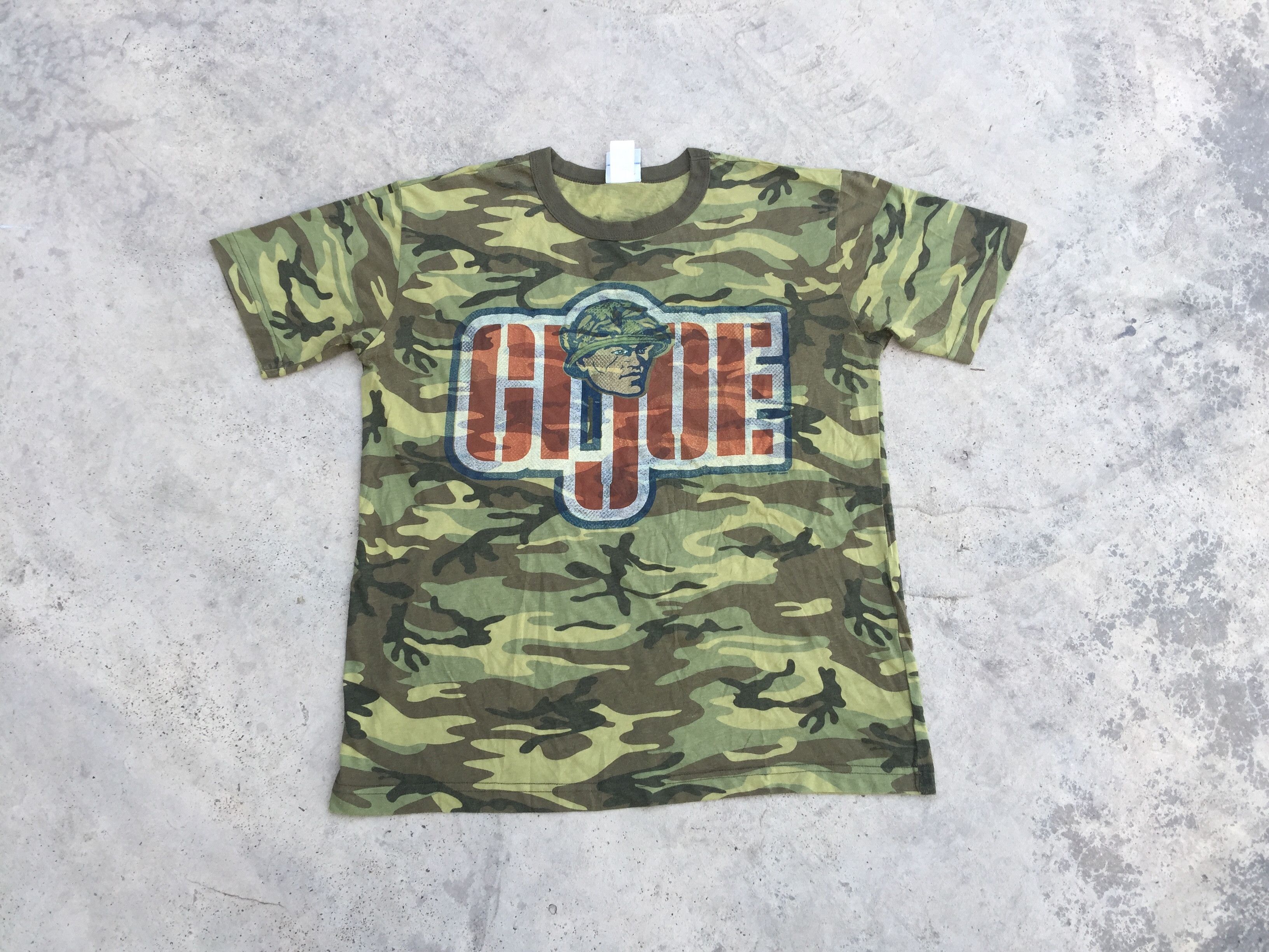 Japanese Brand × Vintage G.I. Joe Famous Cartoon Big Logo Camouflage Shirt Size US M / EU 48-50 / 2 - 1 Thumbnail