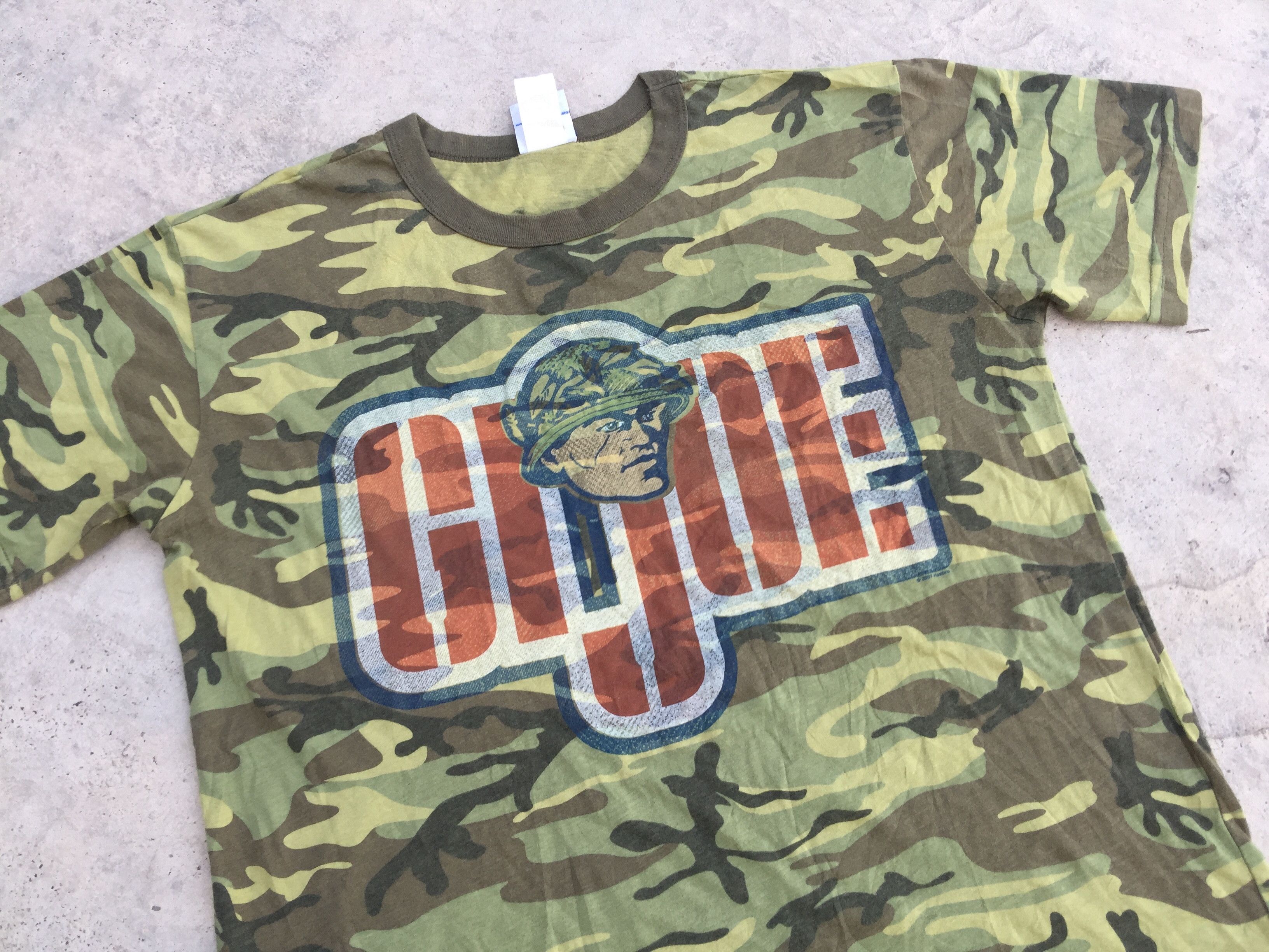 Japanese Brand × Vintage G.I. Joe Famous Cartoon Big Logo Camouflage Shirt Size US M / EU 48-50 / 2 - 3 Thumbnail