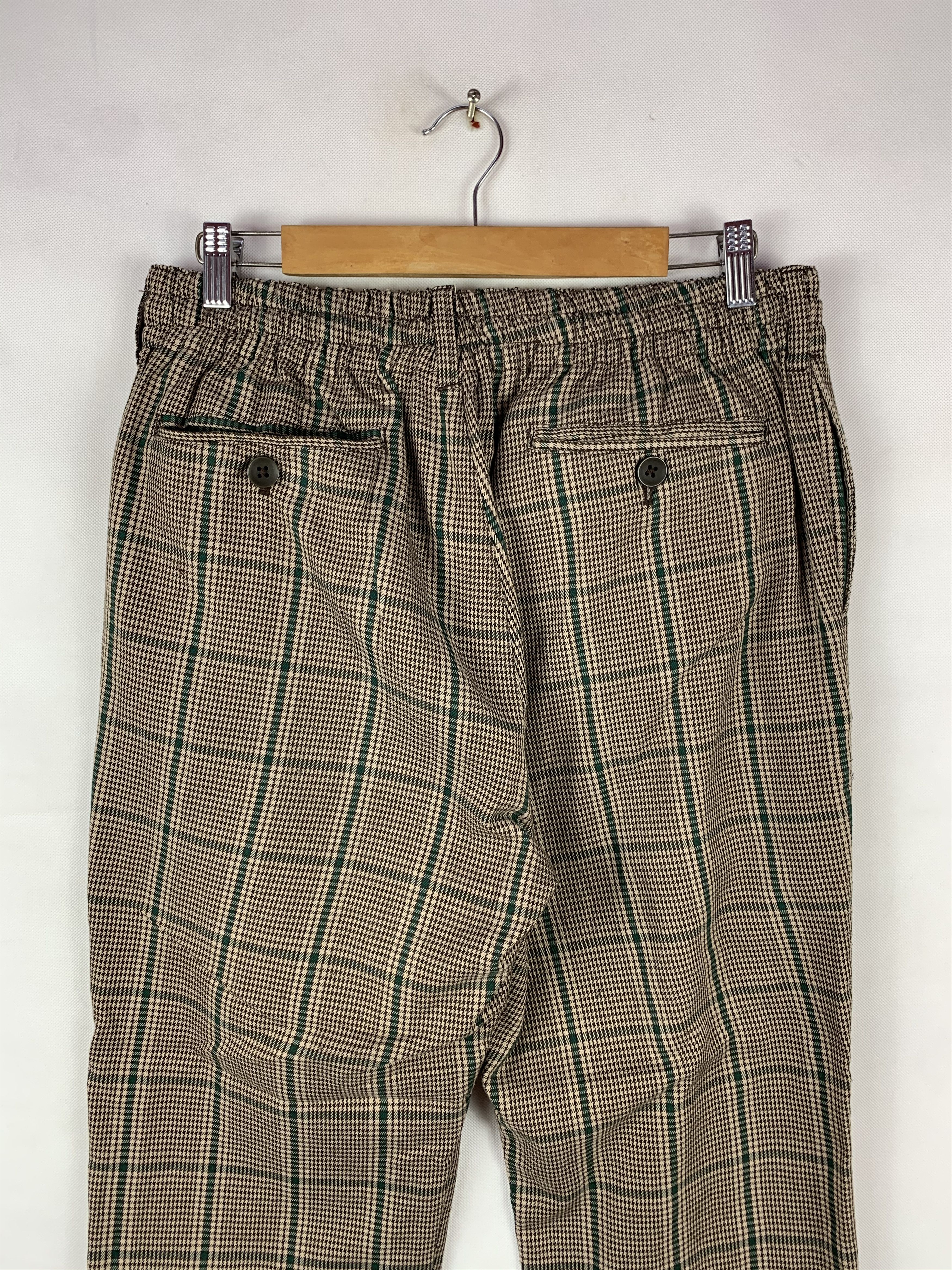 Japanese Brand 🔥United Aviation Checkered Plaid Long Pants Size US 31 - 5 Thumbnail