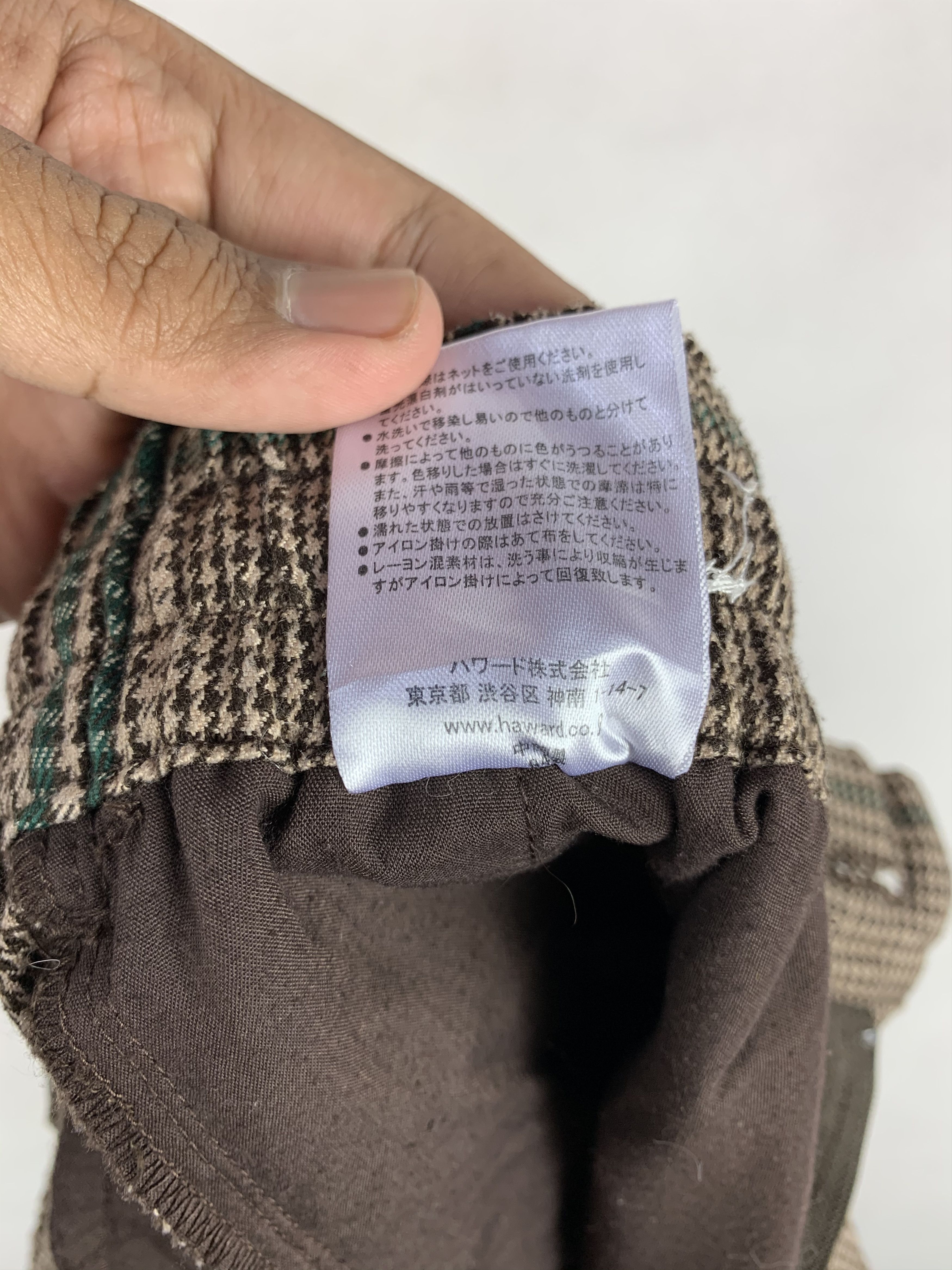 Japanese Brand 🔥United Aviation Checkered Plaid Long Pants Size US 31 - 10 Thumbnail