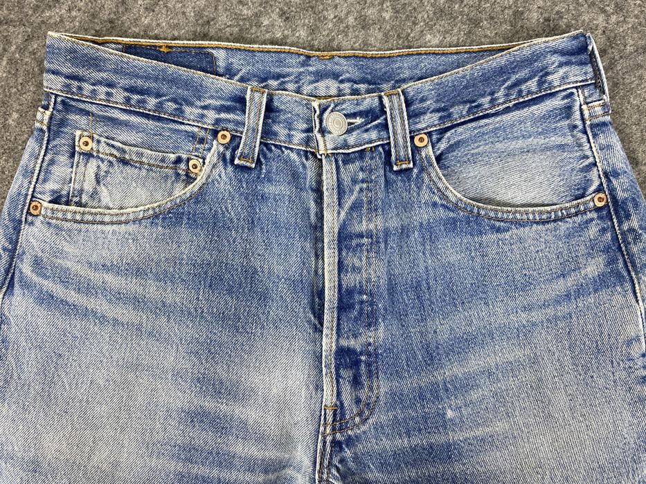 Vintage Faded Blue Vintage Levis 501 USA Jeans 30x30 - JN3137 | Grailed