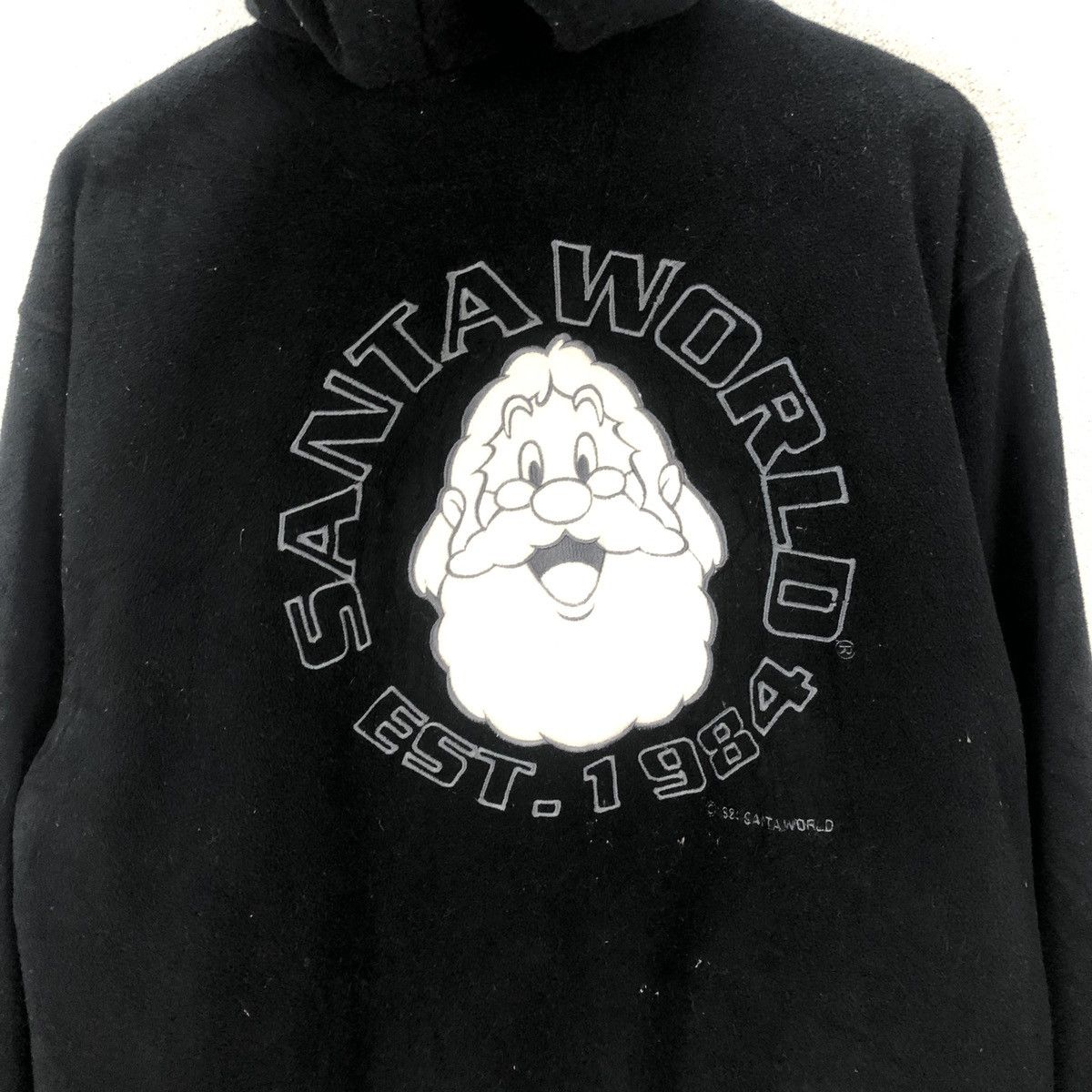Japanese Brand × Vintage Santaworld Big Logo Zip Up Hoodie Size US L / EU 52-54 / 3 - 8 Thumbnail