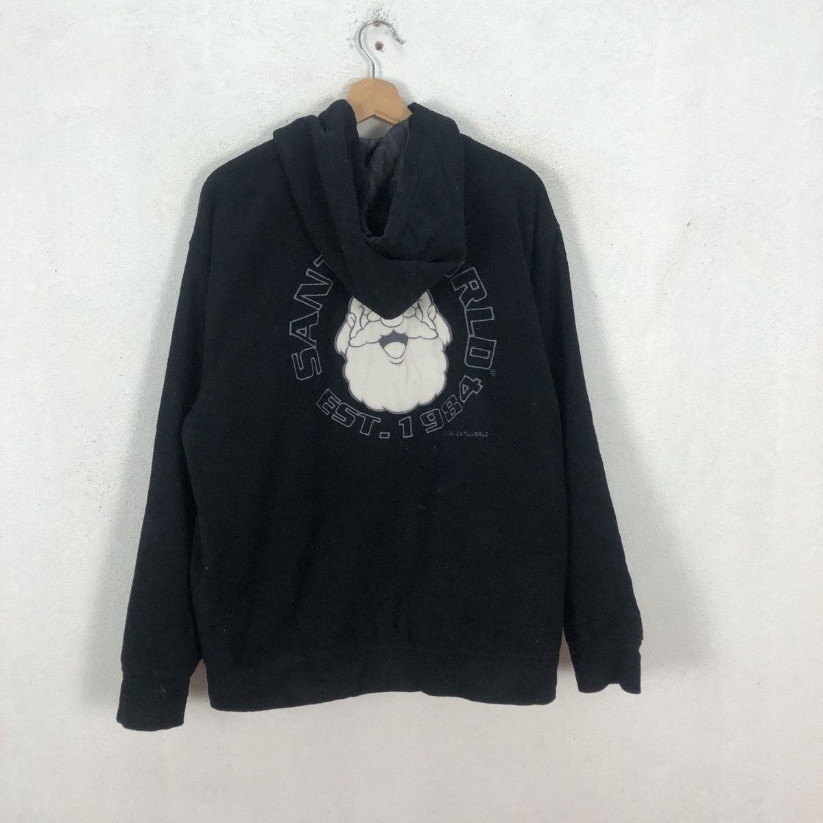 Japanese Brand × Vintage Santaworld Big Logo Zip Up Hoodie Size US L / EU 52-54 / 3 - 7 Thumbnail