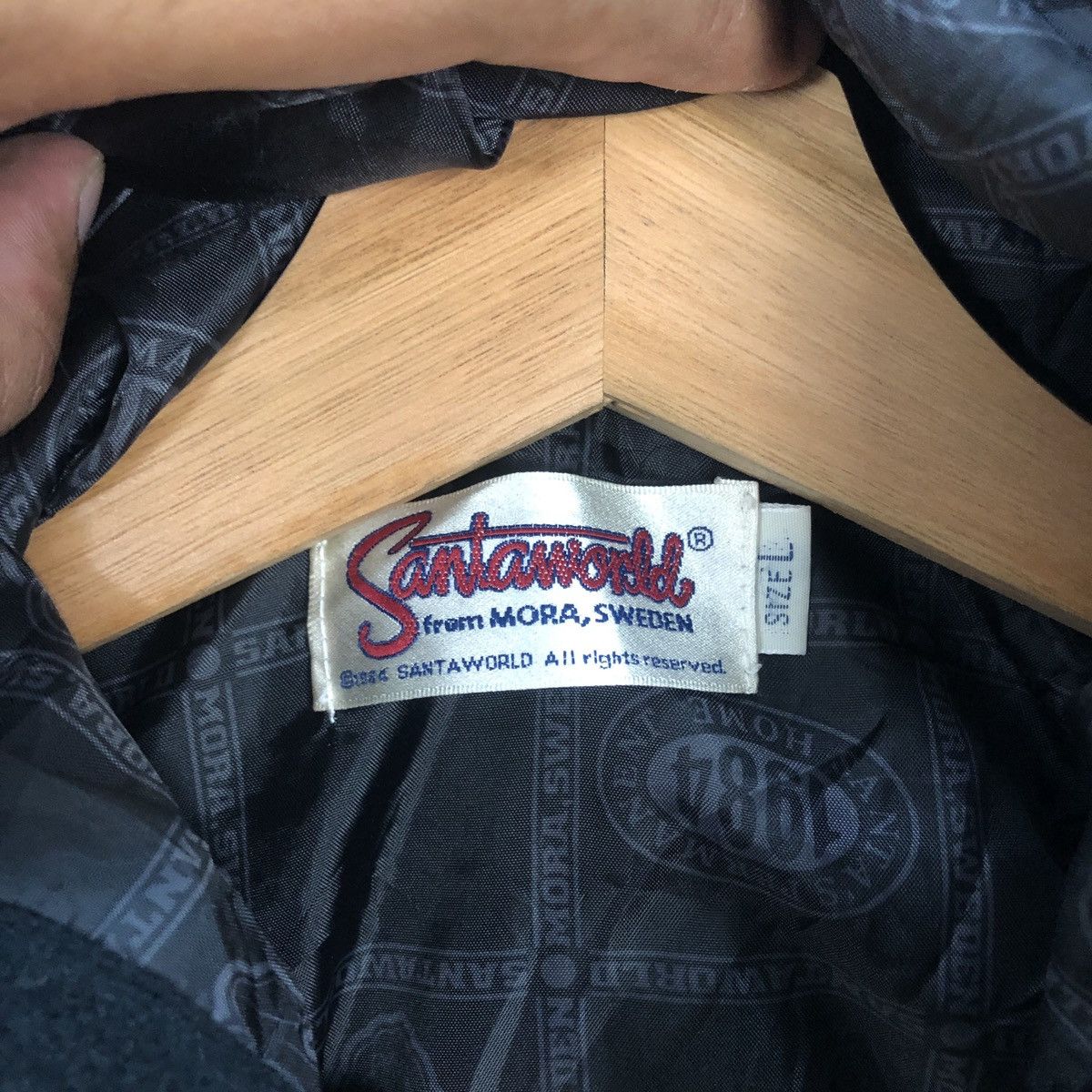 Japanese Brand × Vintage Santaworld Big Logo Zip Up Hoodie Size US L / EU 52-54 / 3 - 4 Thumbnail