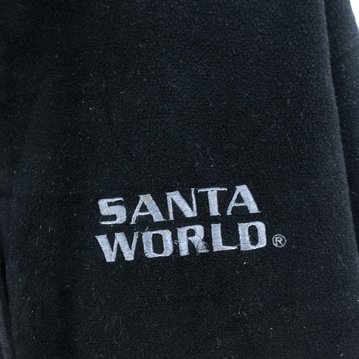 Japanese Brand × Vintage Santaworld Big Logo Zip Up Hoodie Size US L / EU 52-54 / 3 - 5 Thumbnail